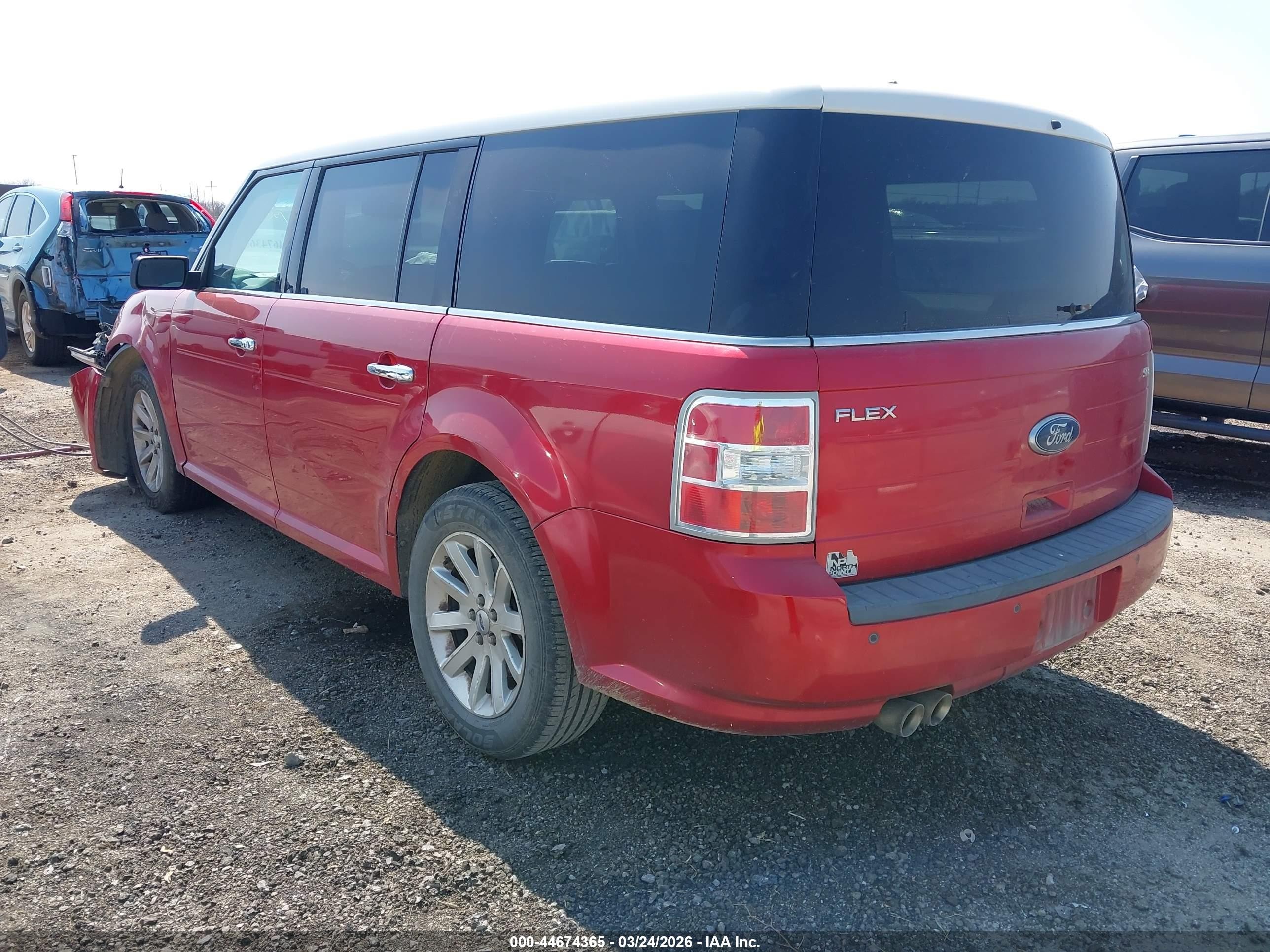 2010 Ford Flex Sel Красный vin: 2FMGK5CC8ABB10236