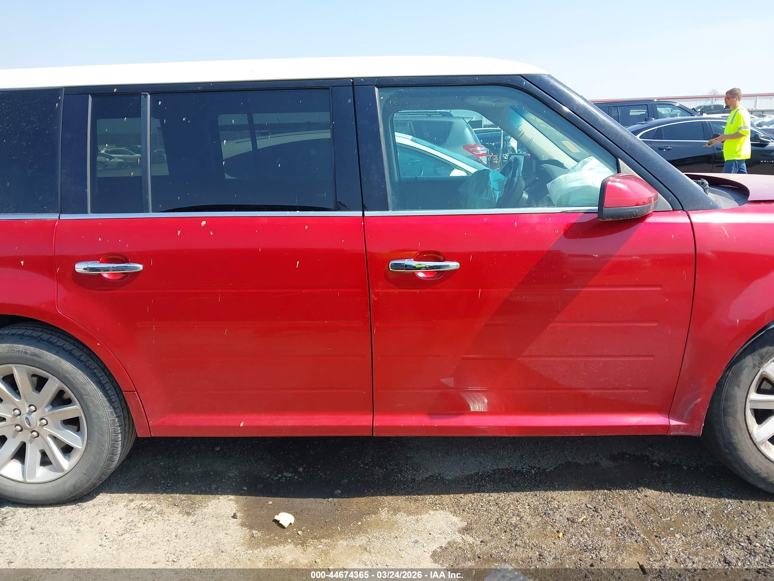 2010 Ford Flex Sel Красный vin: 2FMGK5CC8ABB10236