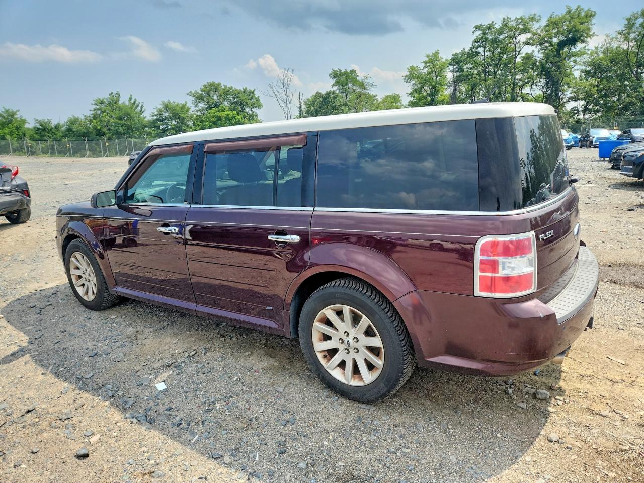 2011 Ford Flex Sel Purple vin: 2FMGK5CC8BBD30039