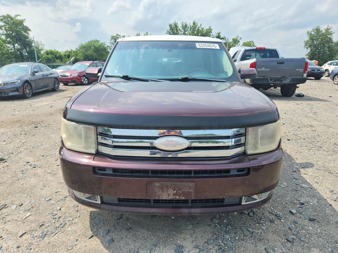 2011 Ford Flex Sel Purple vin: 2FMGK5CC8BBD30039