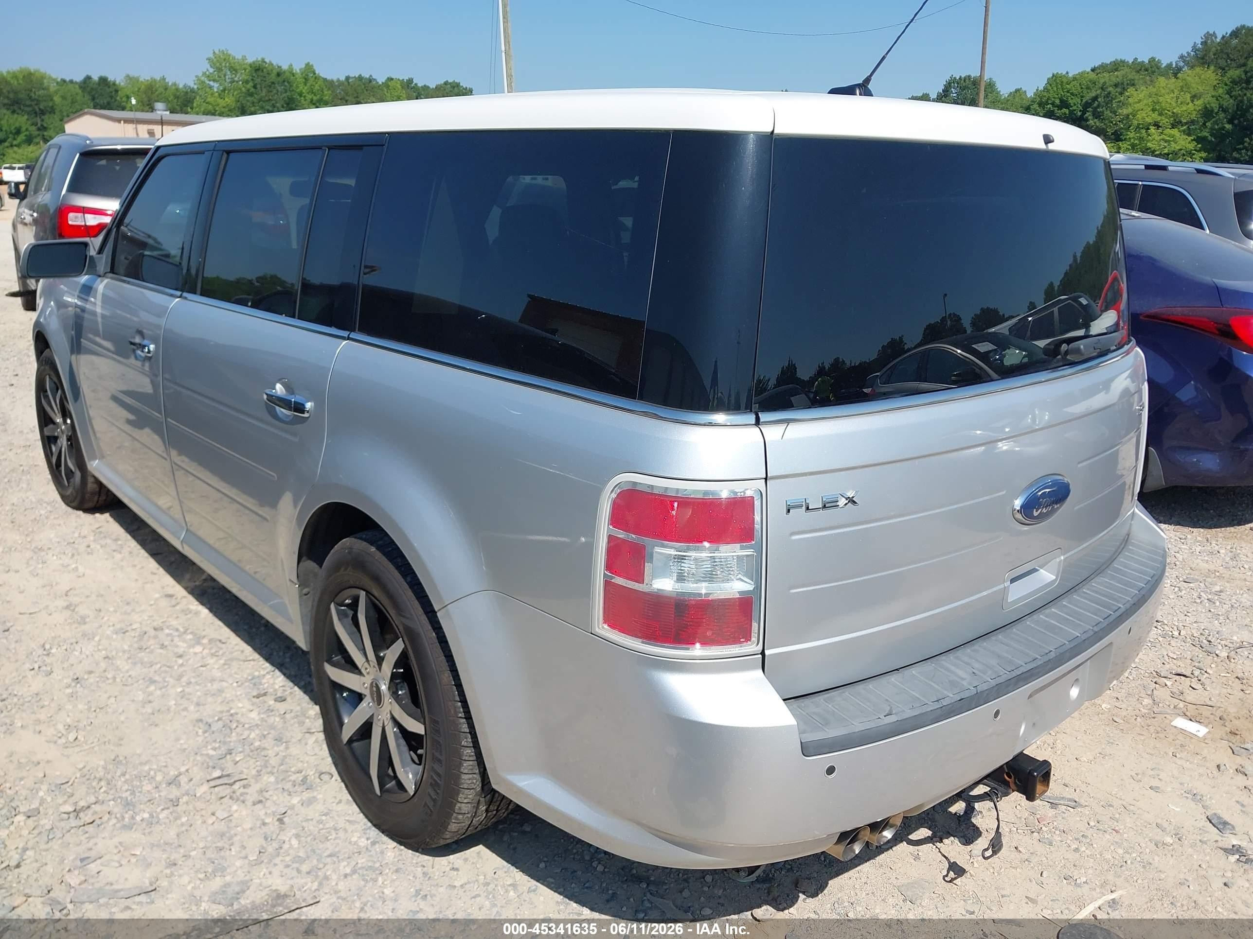 2010 Ford Flex Sel Silver vin: 2FMGK5CC9ABA47163