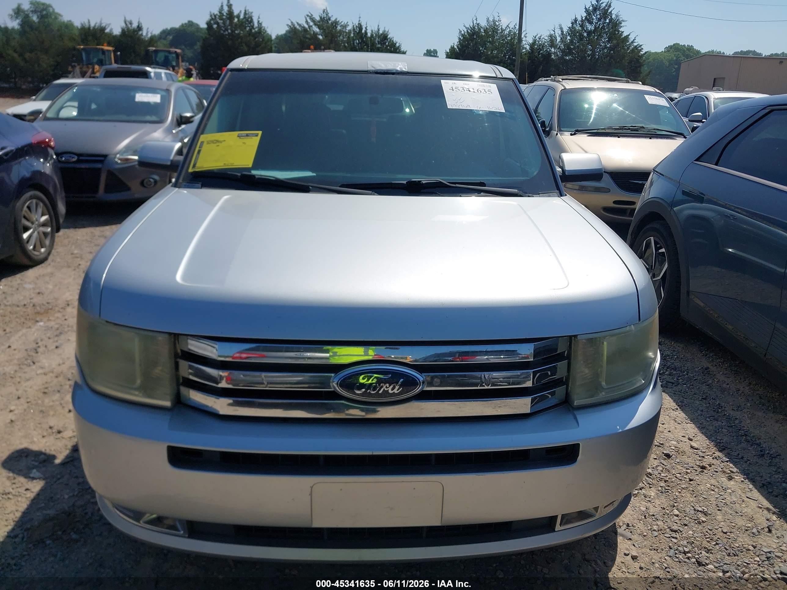 2010 Ford Flex Sel Silver vin: 2FMGK5CC9ABA47163