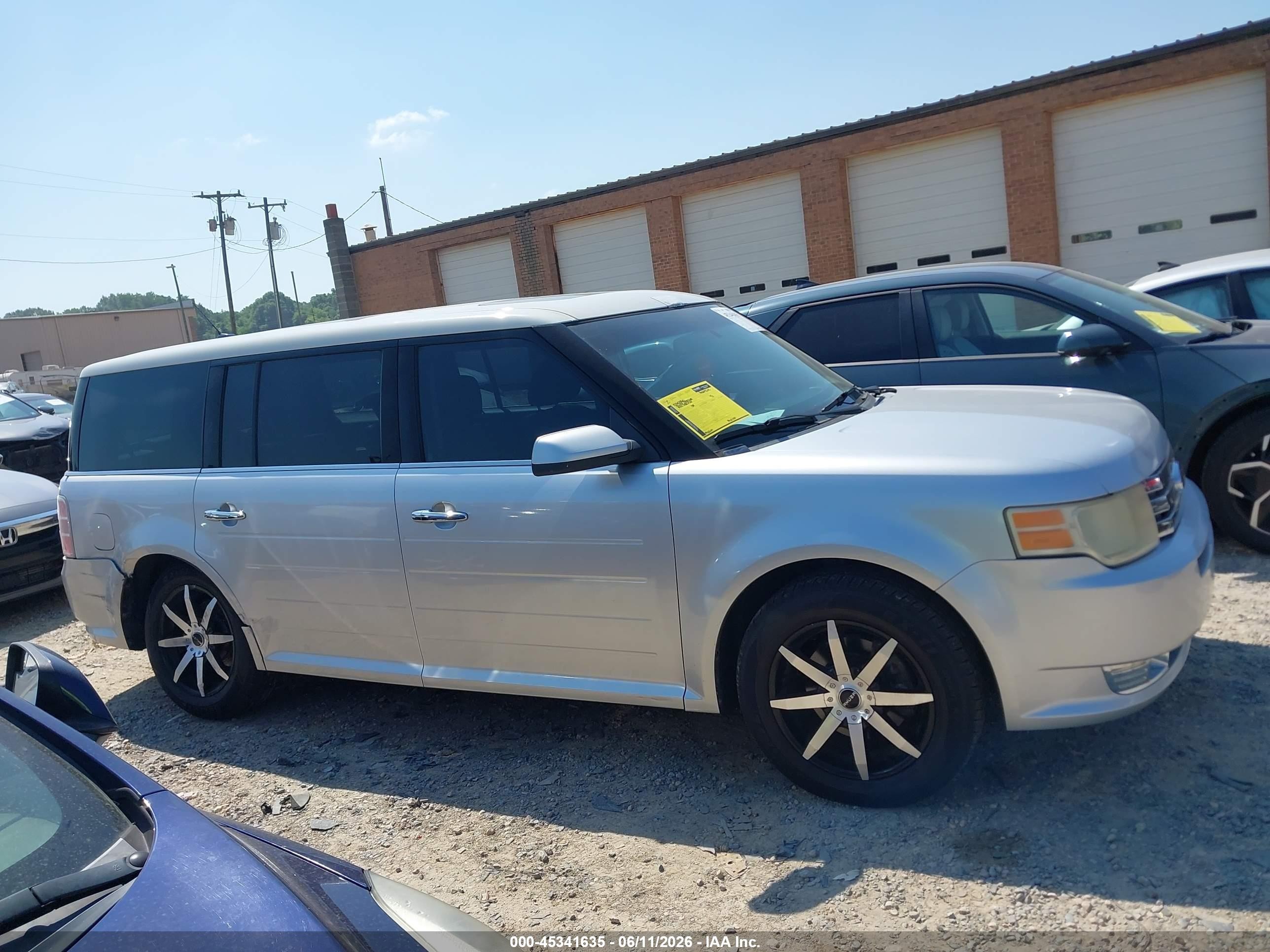 2010 Ford Flex Sel Silver vin: 2FMGK5CC9ABA47163