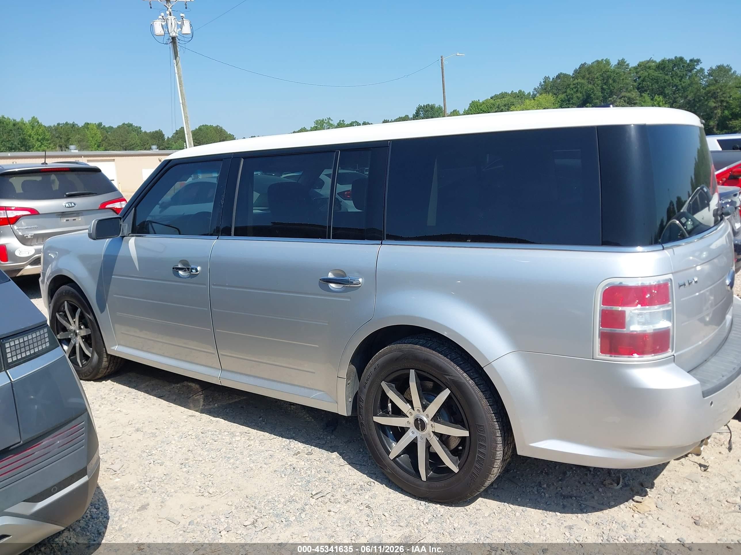 2010 Ford Flex Sel Silver vin: 2FMGK5CC9ABA47163