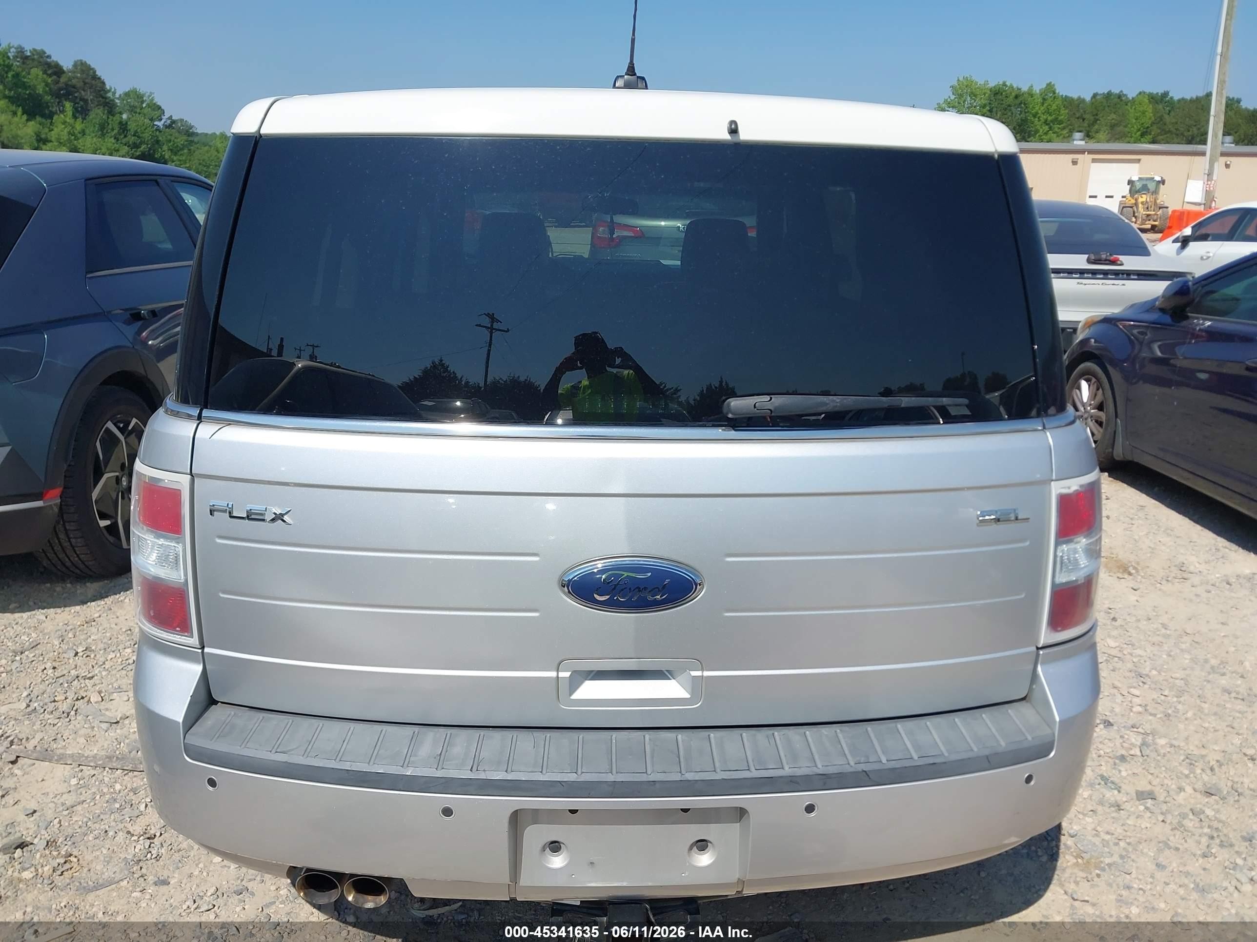 2010 Ford Flex Sel Silver vin: 2FMGK5CC9ABA47163