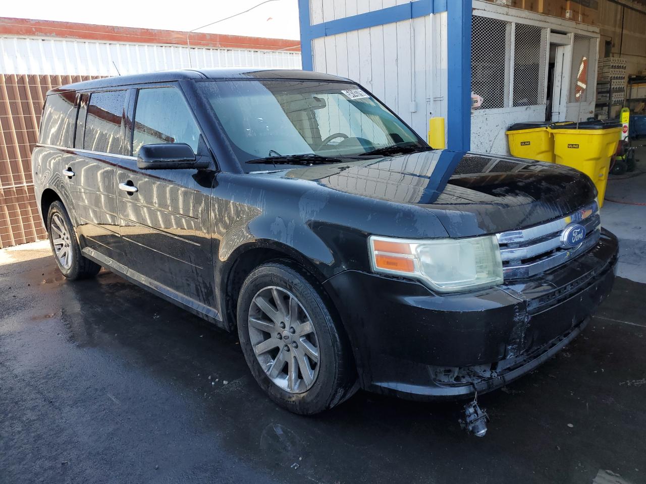 2011 Ford Flex Sel Black vin: 2FMGK5CC9BBD25853 Damage: Right Front Tire, Worn, Replacement Required