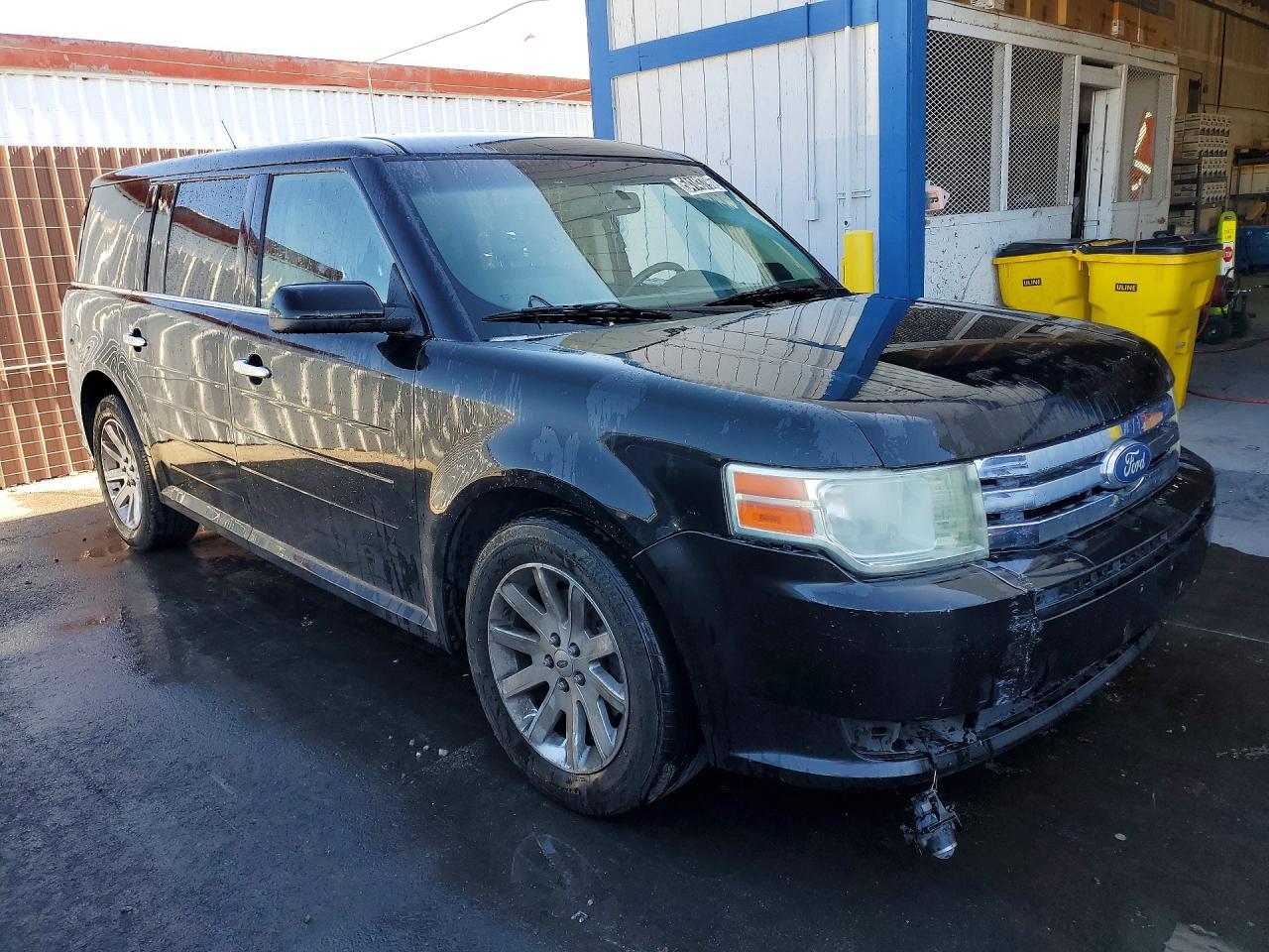 2011 Ford Flex Sel Black vin: 2FMGK5CC9BBD25853