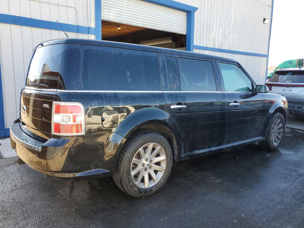 2011 Ford Flex Sel Black vin: 2FMGK5CC9BBD25853