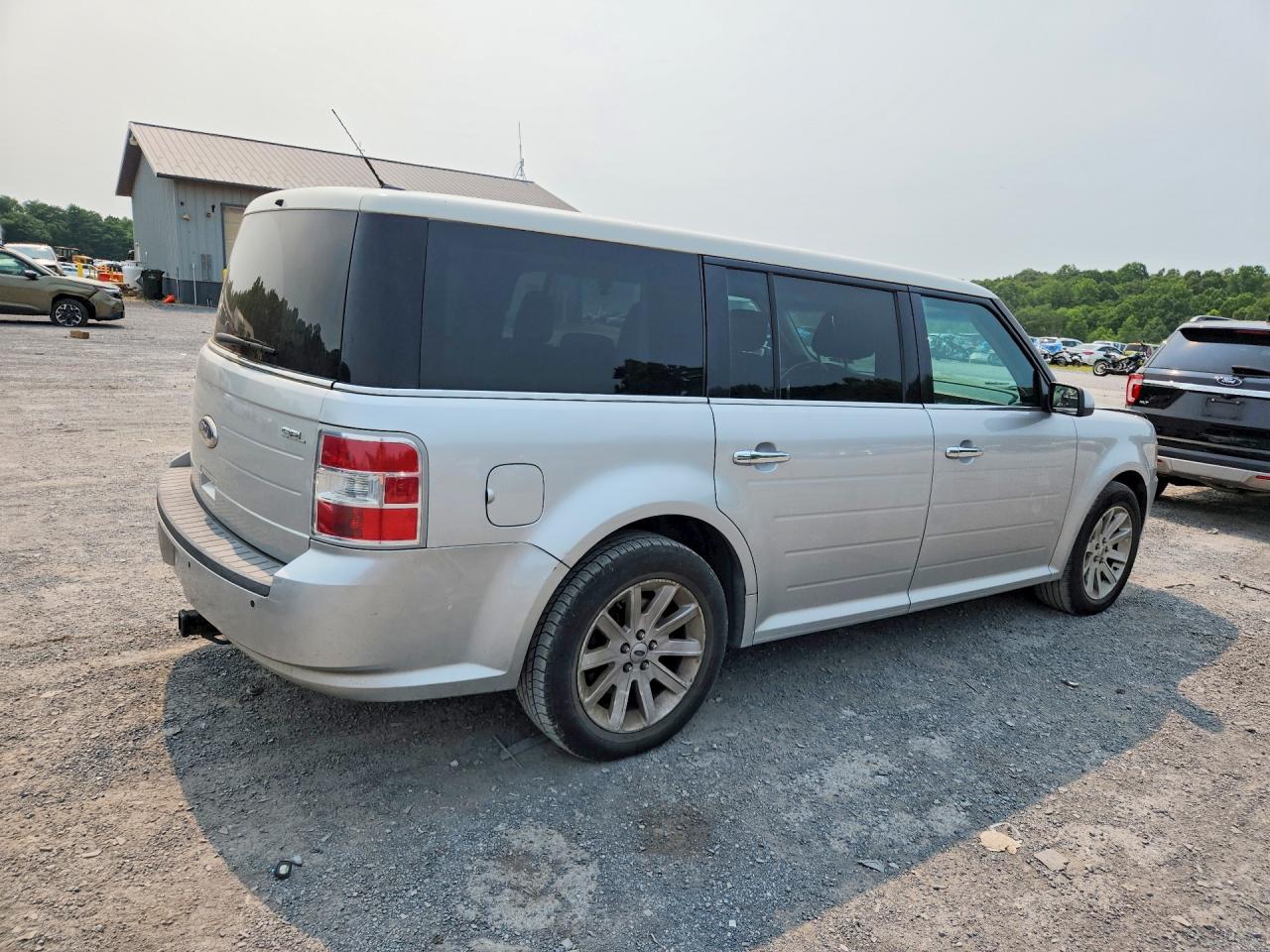 2012 Ford Flex Sel Silver vin: 2FMGK5CC9CBD09668