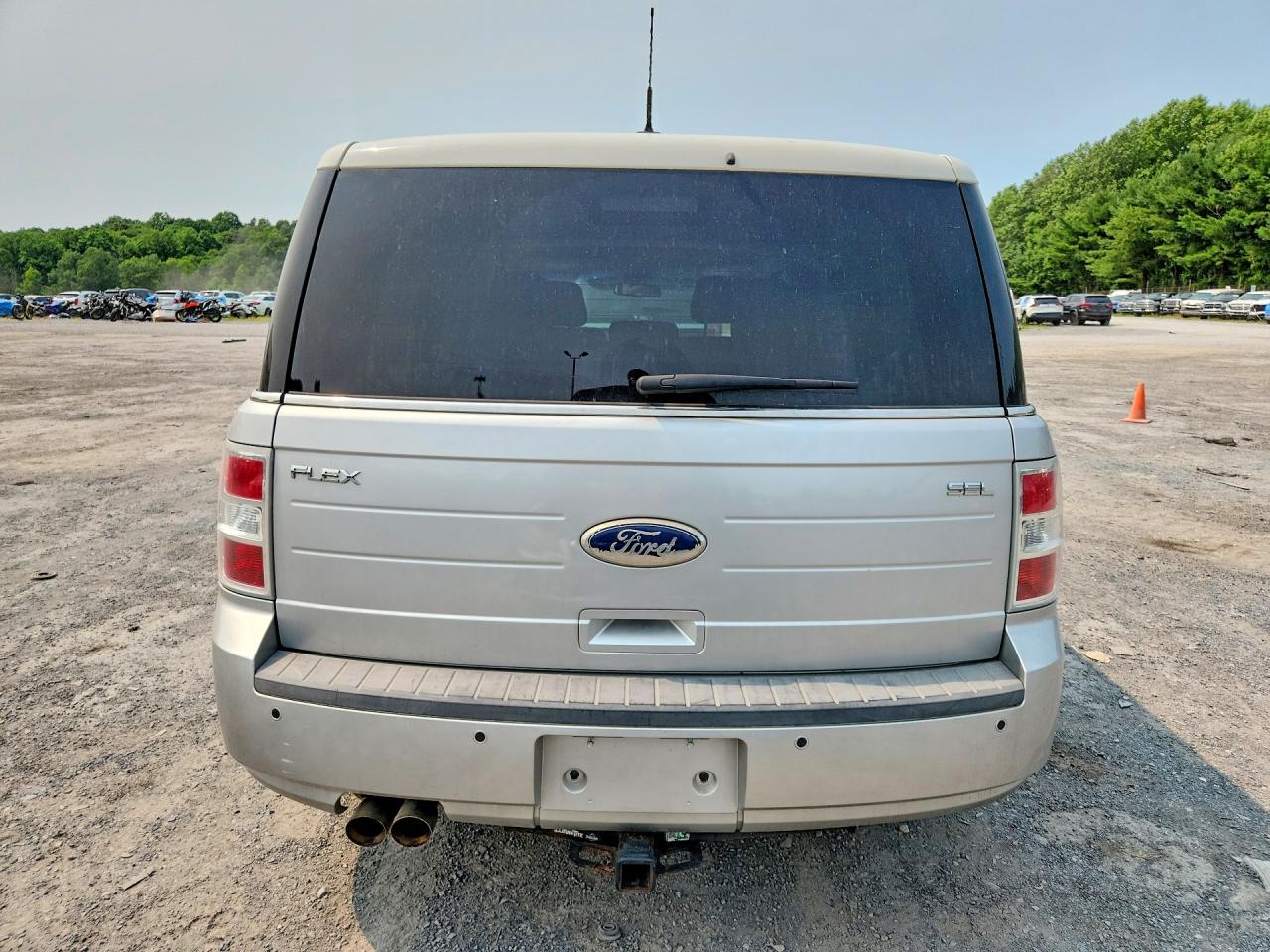 2012 Ford Flex Sel Silver vin: 2FMGK5CC9CBD09668