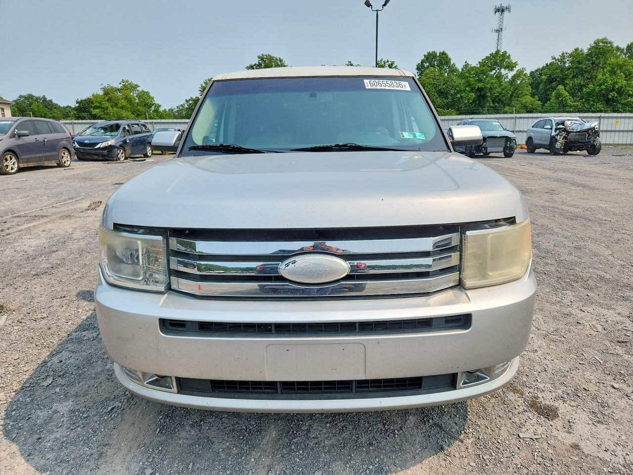 2012 Ford Flex Sel Silver vin: 2FMGK5CC9CBD09668