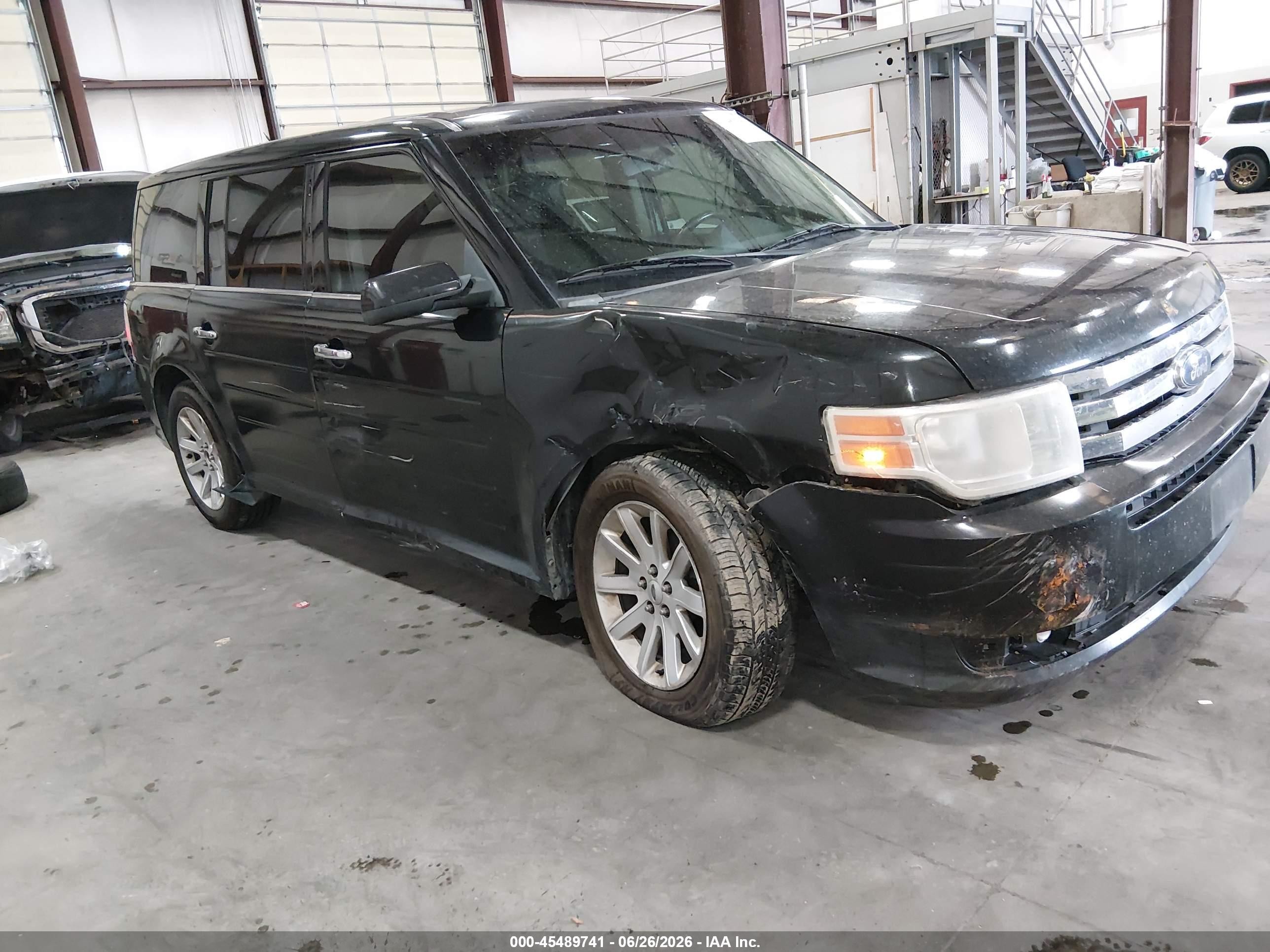 2010 Ford Flex Sel Black vin: 2FMGK5CCXABA18044