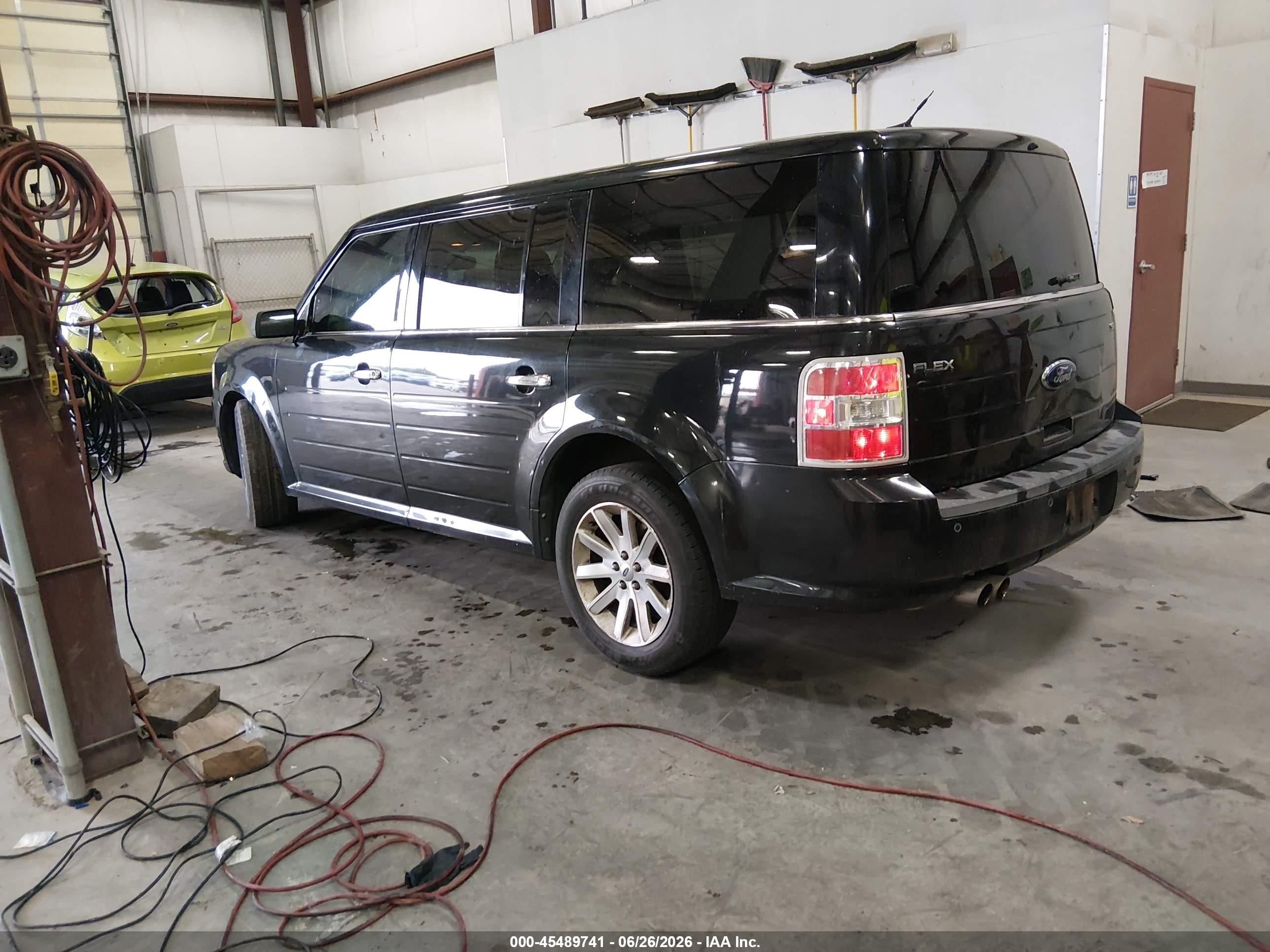 2010 Ford Flex Sel Black vin: 2FMGK5CCXABA18044