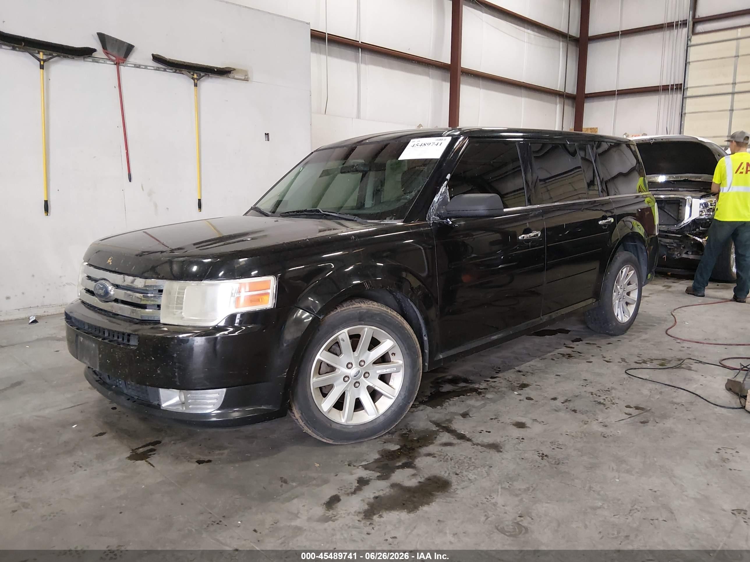 2010 Ford Flex Sel Black vin: 2FMGK5CCXABA18044
