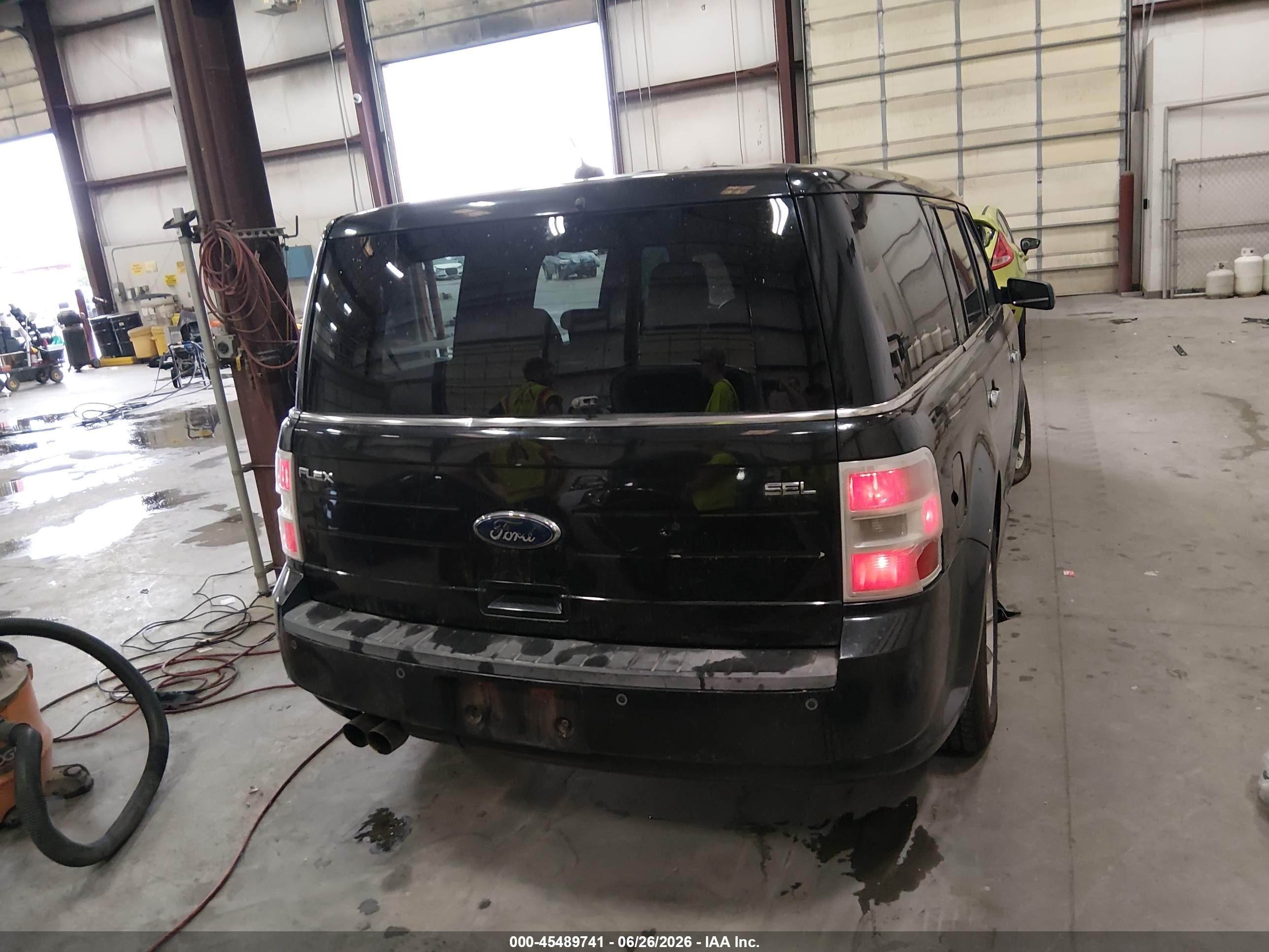 2010 Ford Flex Sel Black vin: 2FMGK5CCXABA18044