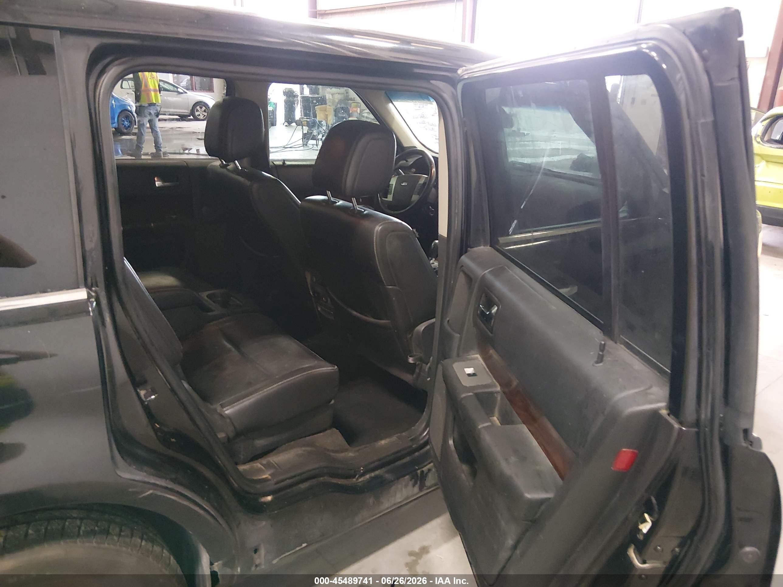 2010 Ford Flex Sel Black vin: 2FMGK5CCXABA18044