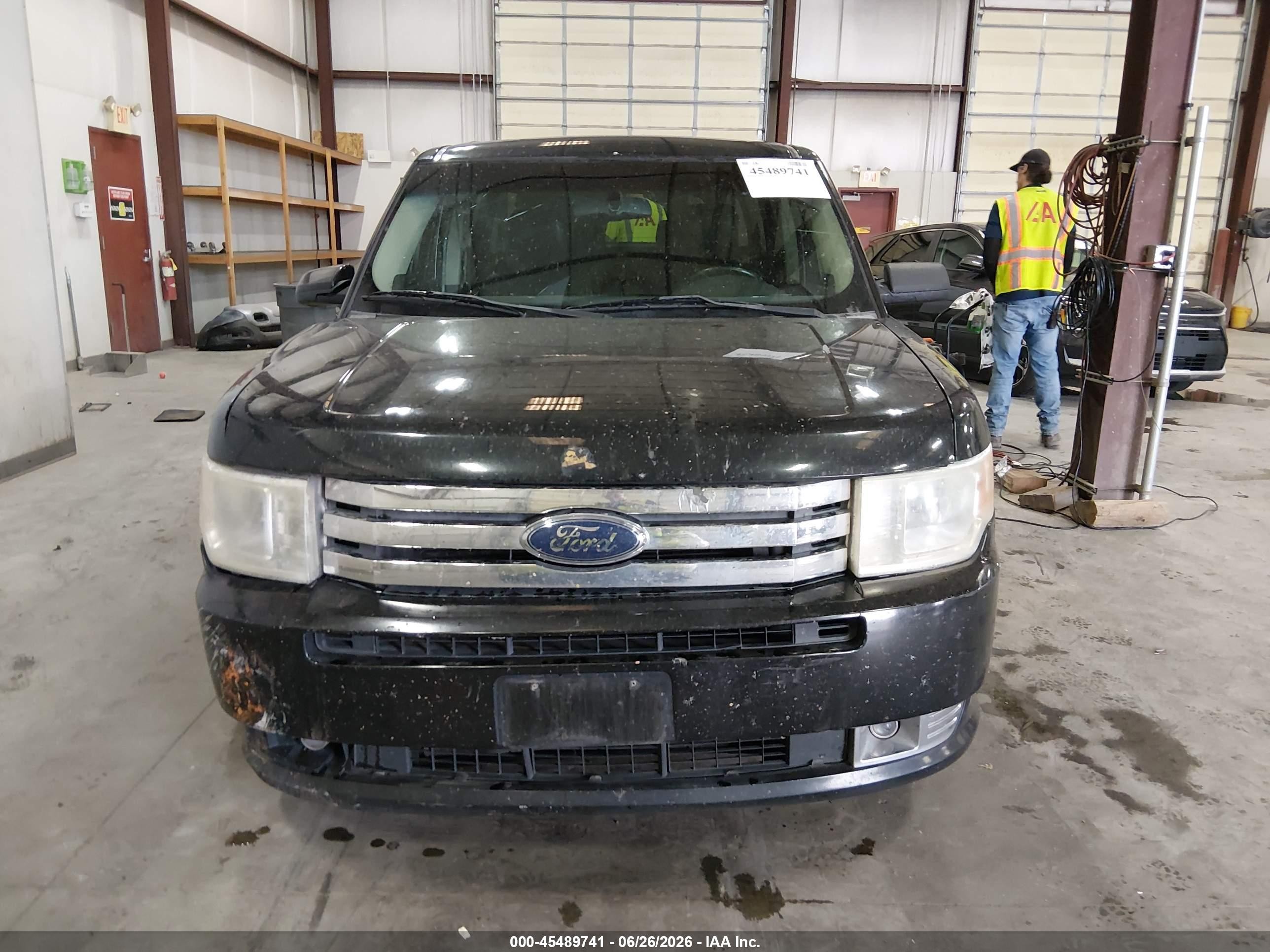 2010 Ford Flex Sel Black vin: 2FMGK5CCXABA18044