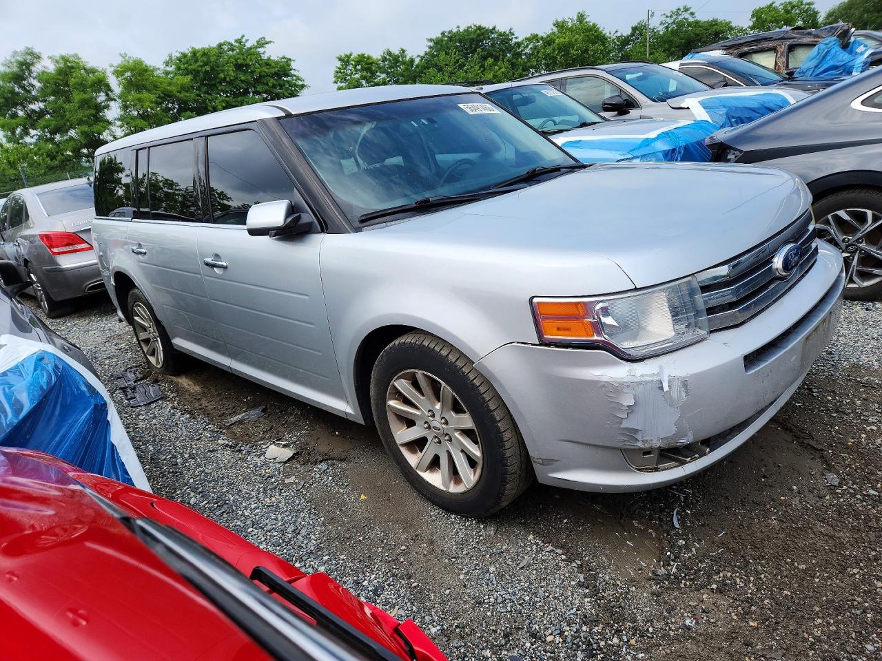 2011 Ford Flex Sel Серебряный vin: 2FMGK5CCXBBD09788