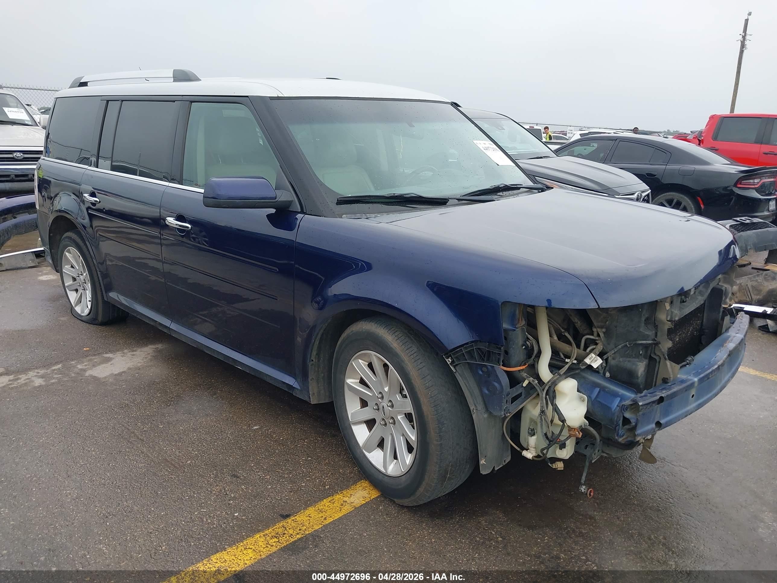 2011 Ford Flex Sel Синий vin: 2FMGK5CCXBBD21536