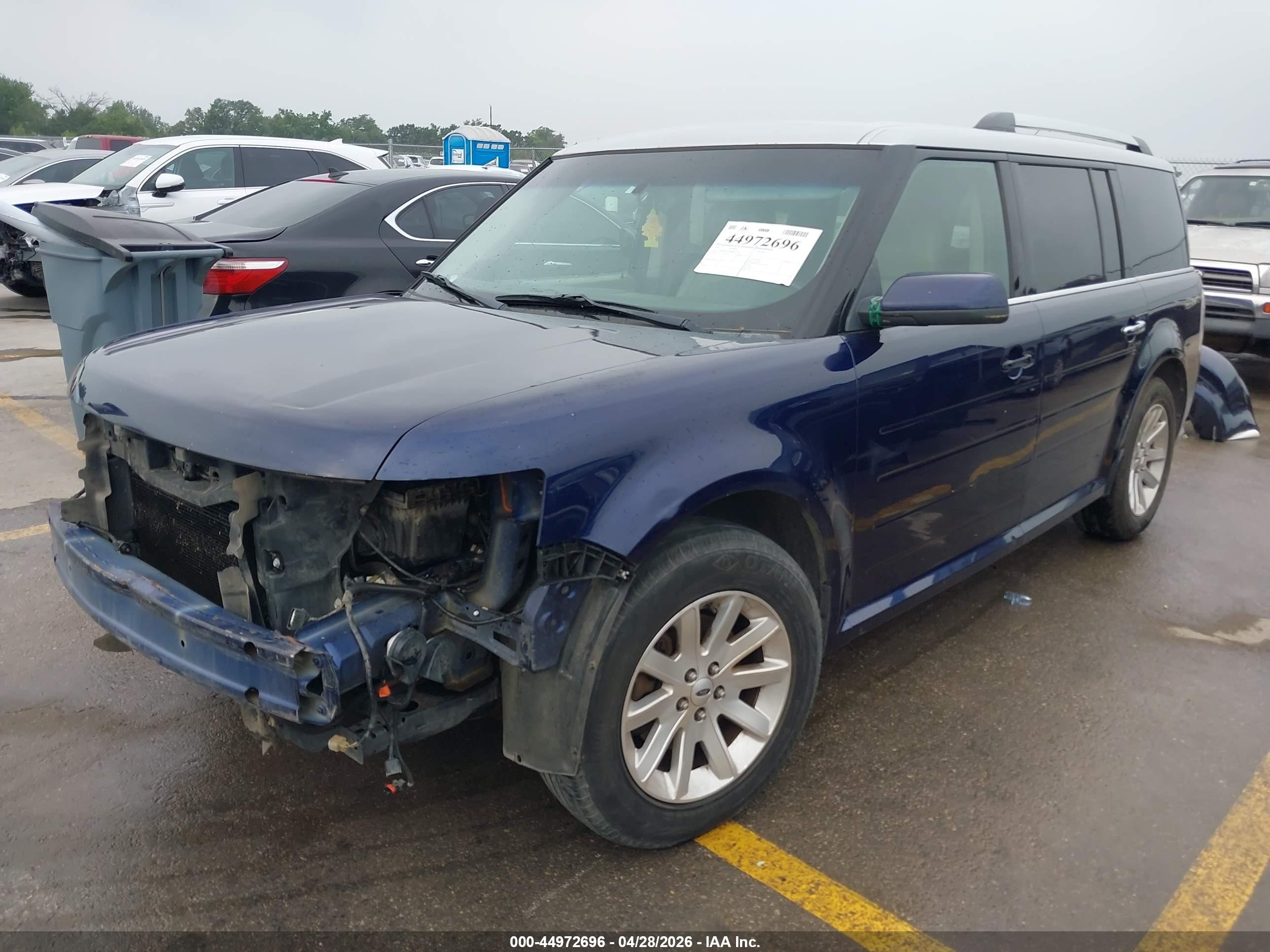 2011 Ford Flex Sel Blue vin: 2FMGK5CCXBBD21536