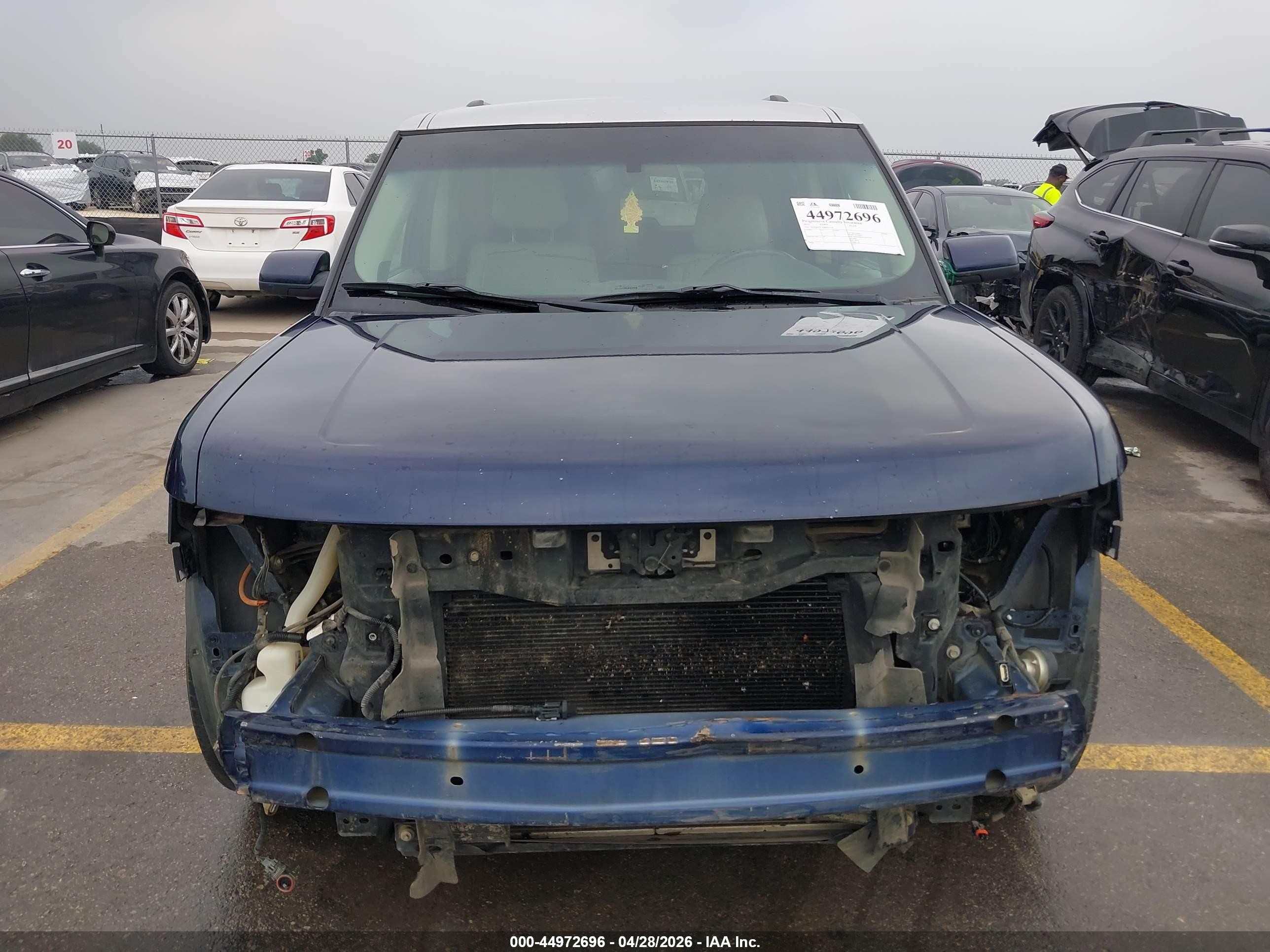 2011 Ford Flex Sel Blue vin: 2FMGK5CCXBBD21536