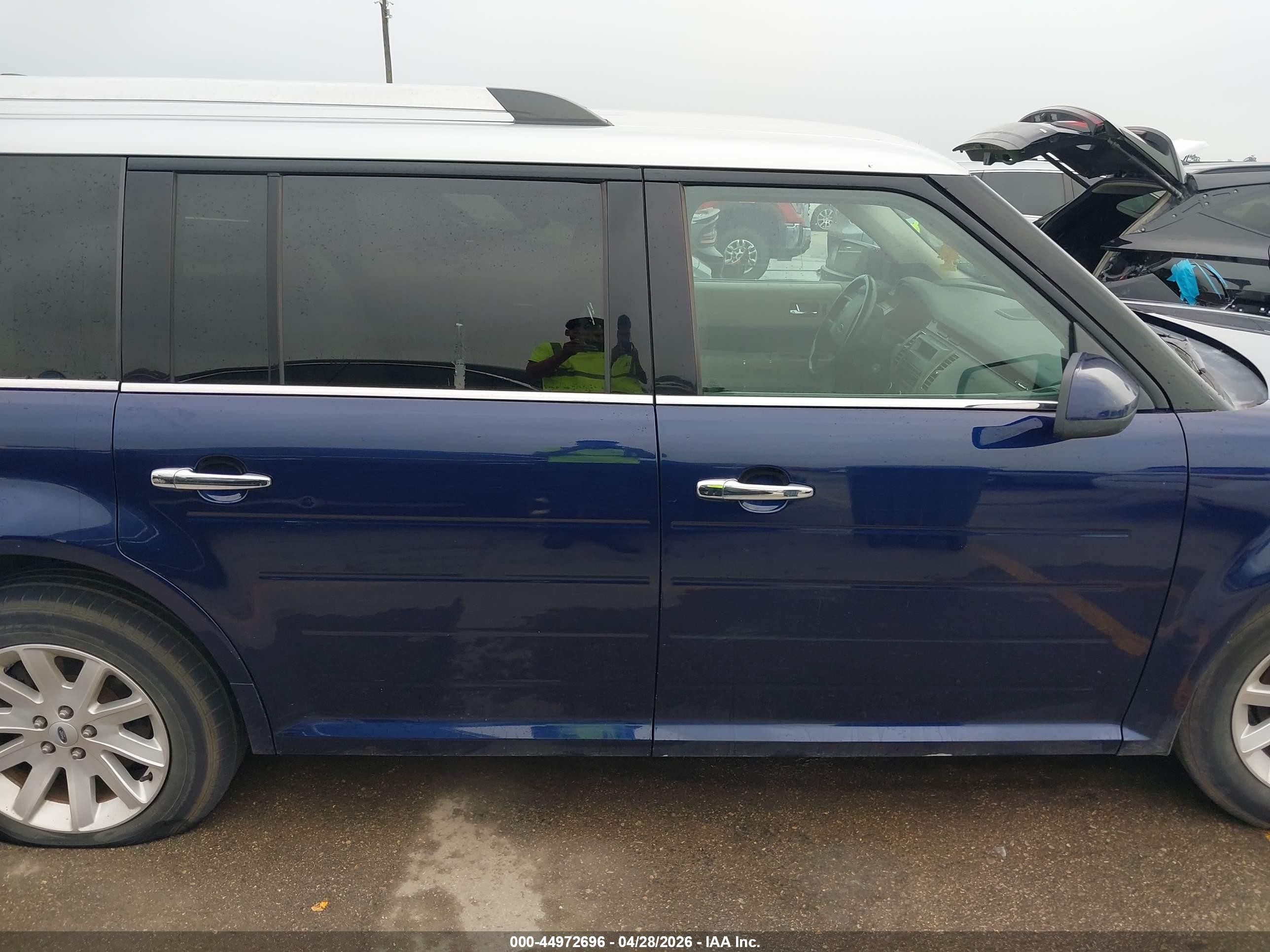 2011 Ford Flex Sel Blue vin: 2FMGK5CCXBBD21536