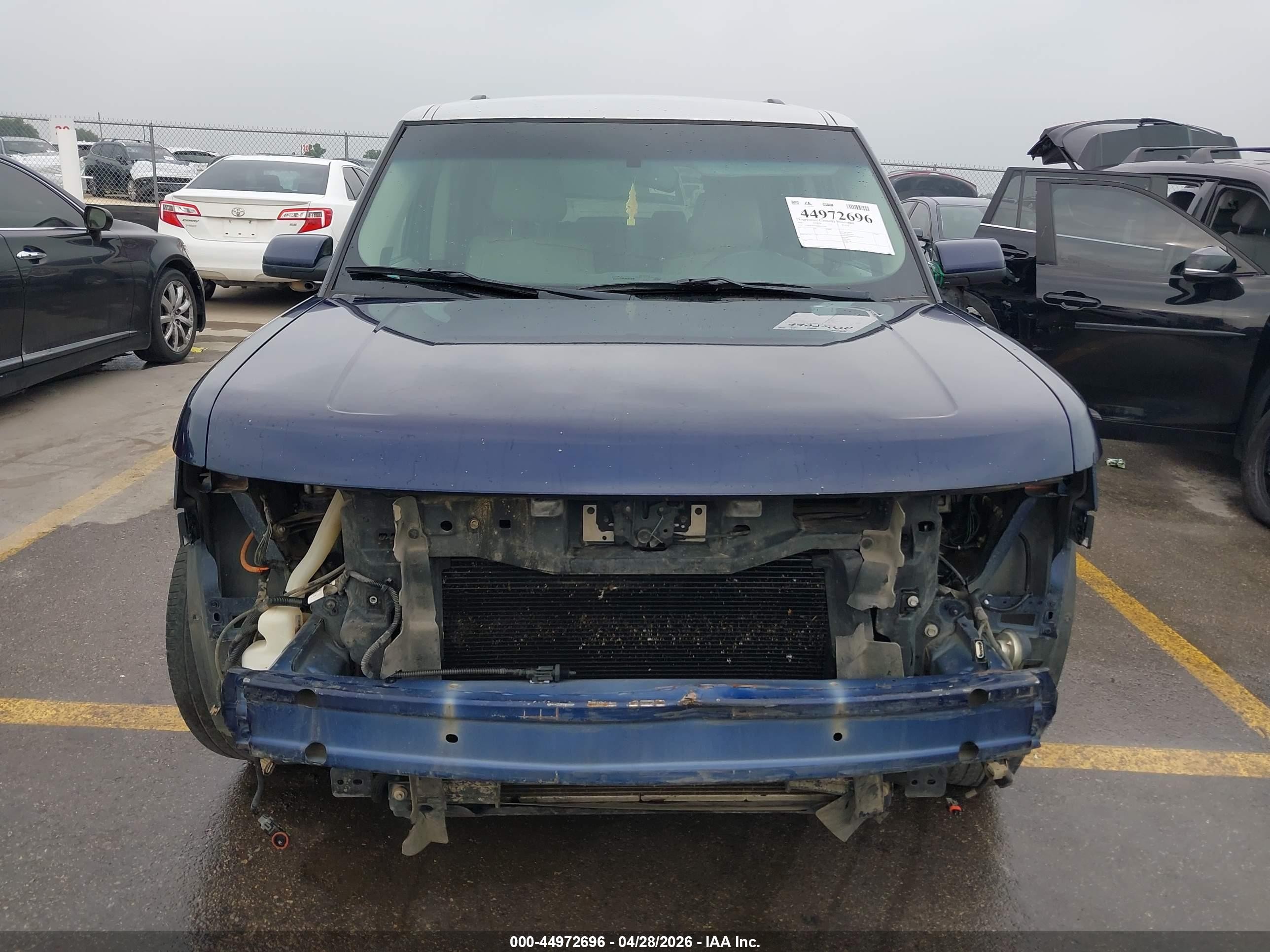 2011 Ford Flex Sel Blue vin: 2FMGK5CCXBBD21536