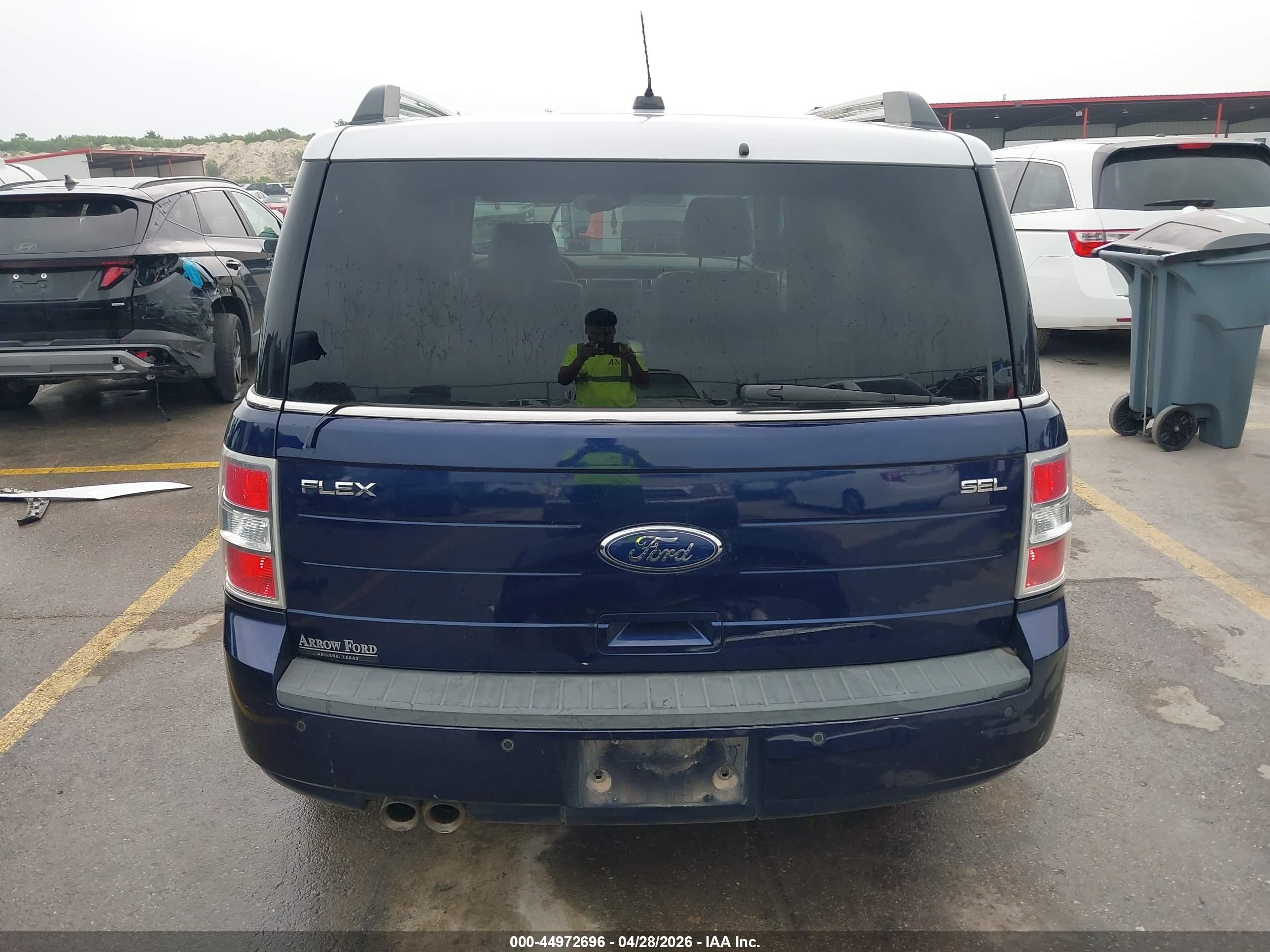 2011 Ford Flex Sel Blue vin: 2FMGK5CCXBBD21536