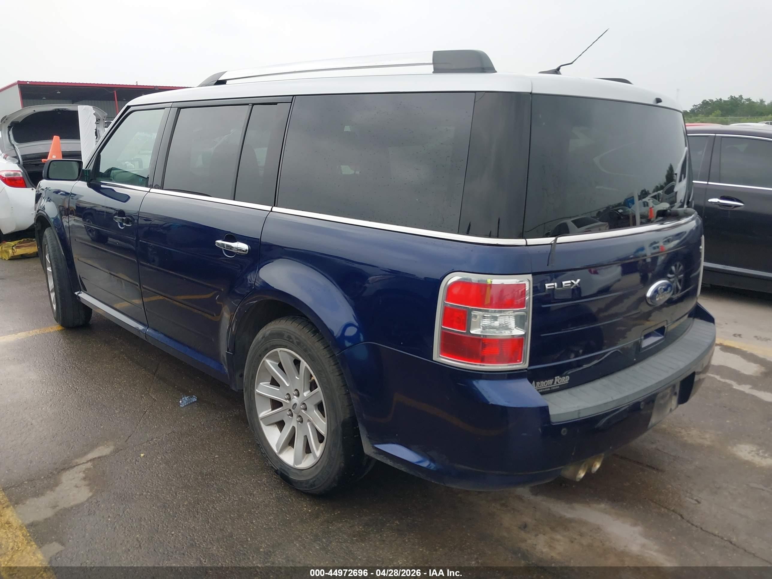 2011 Ford Flex Sel Blue vin: 2FMGK5CCXBBD21536