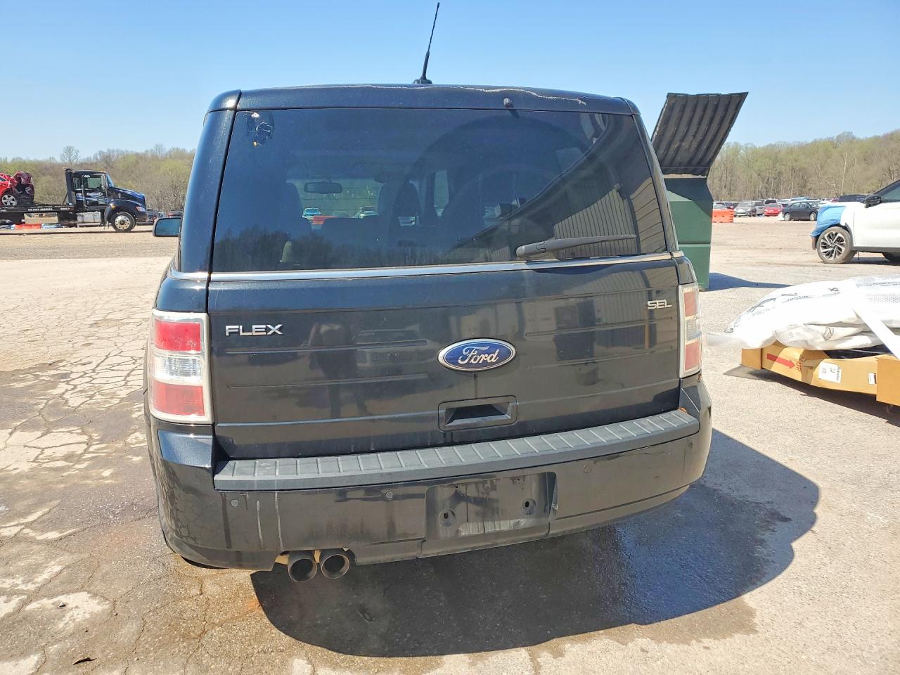 2011 Ford Flex Sel Charcoal vin: 2FMGK5CCXBBD32116