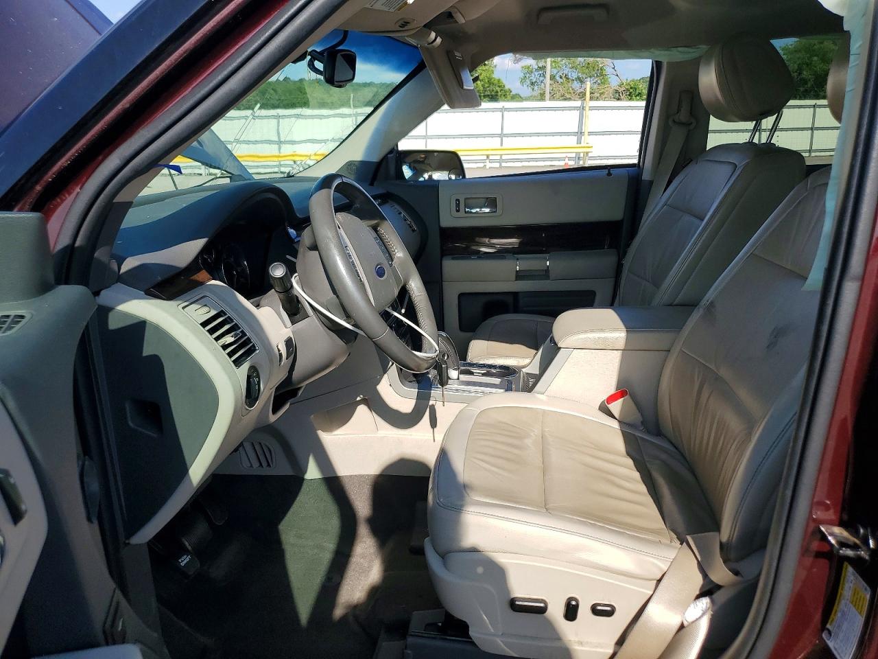 2011 Ford Flex Sel Burgundy vin: 2FMGK5CCXBBD35498