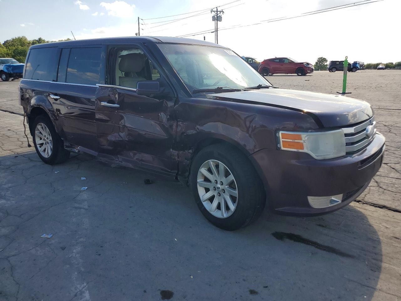 2011 Ford Flex Sel Burgundy vin: 2FMGK5CCXBBD35498