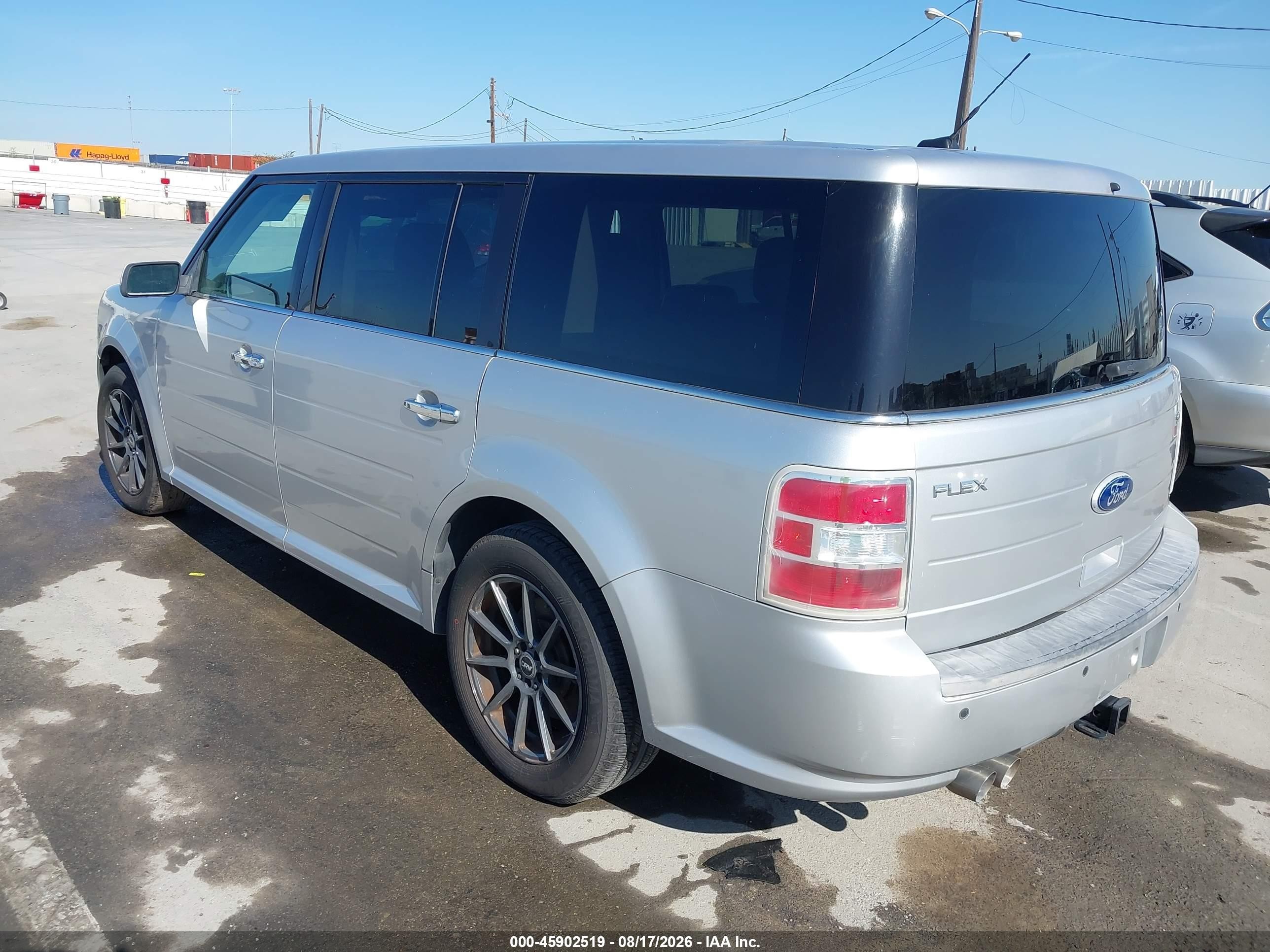 2012 Ford Flex Sel Silver vin: 2FMGK5CCXCBD04429