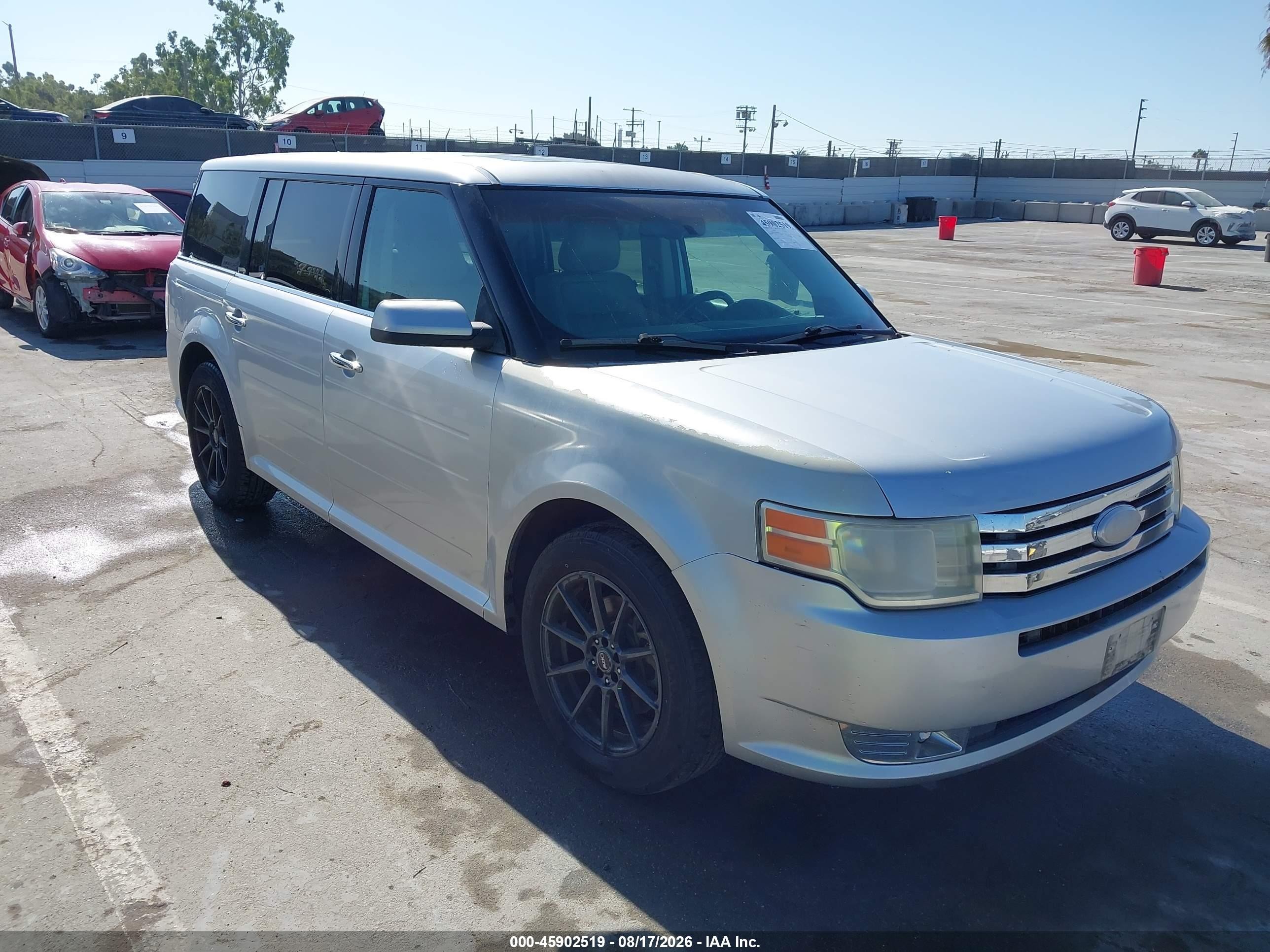 2012 Ford Flex Sel Silver vin: 2FMGK5CCXCBD04429