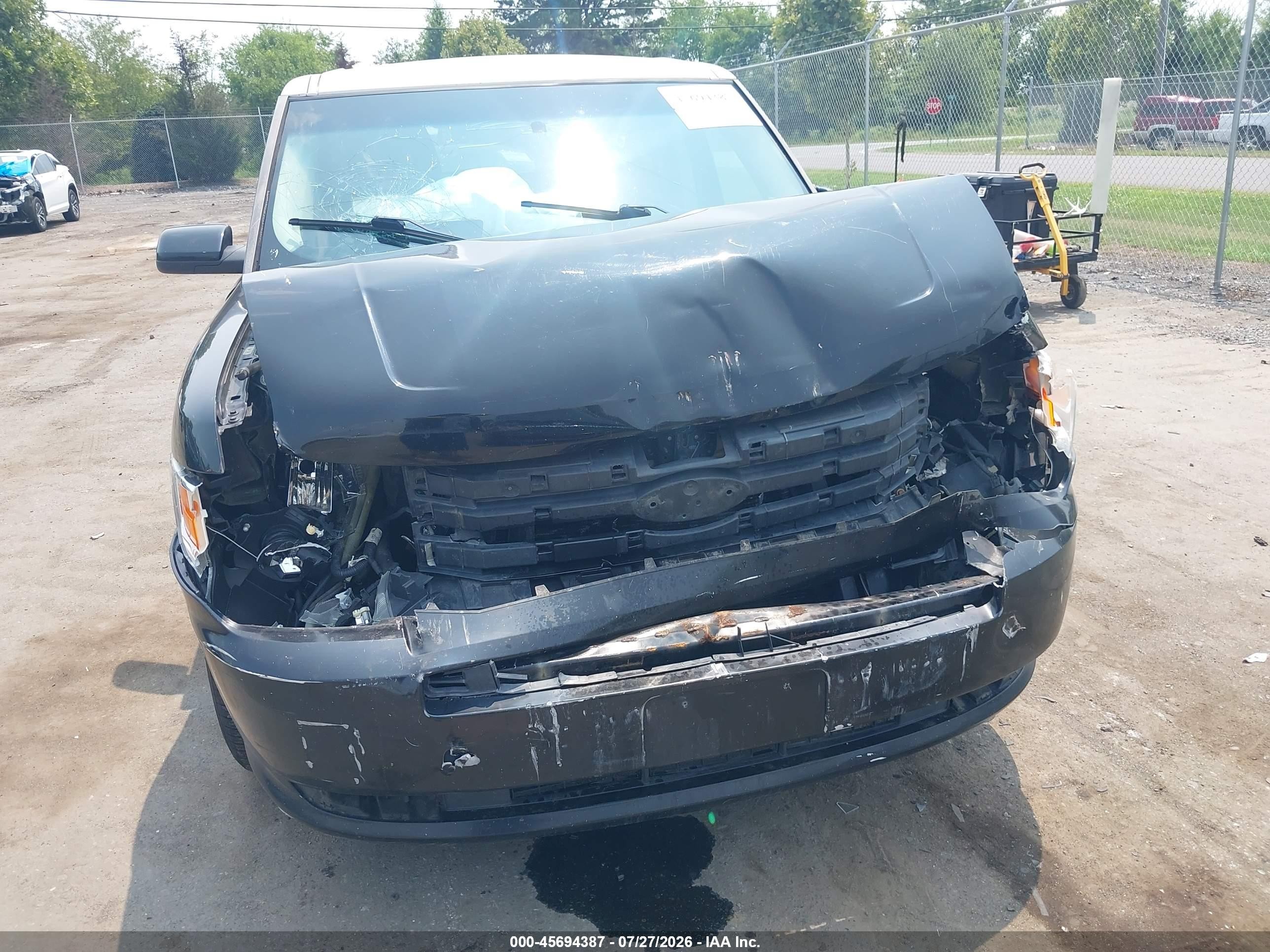 2012 Ford Flex Sel Black vin: 2FMGK5CCXCBD08240