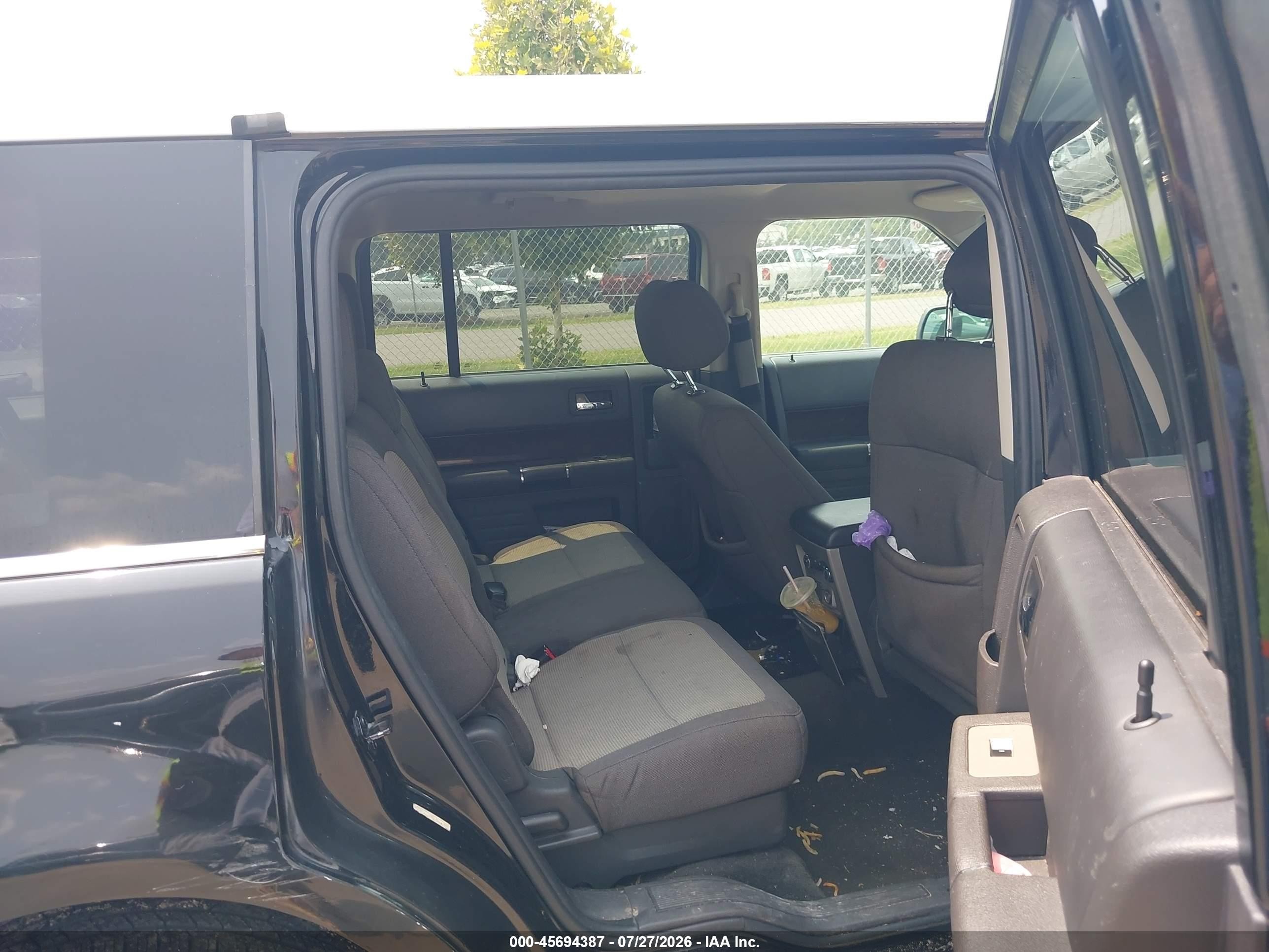 2012 Ford Flex Sel Black vin: 2FMGK5CCXCBD08240