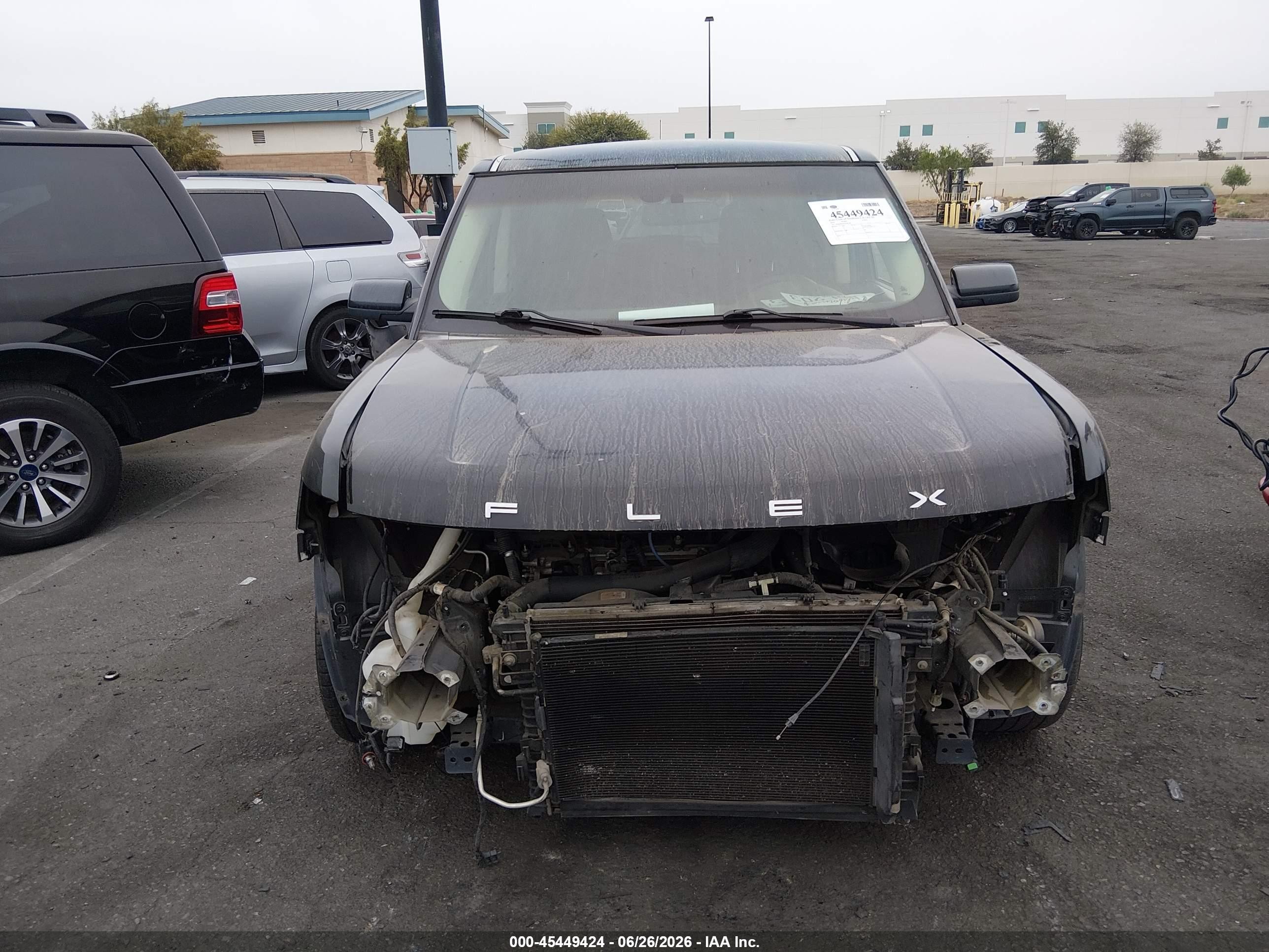 2013 Ford Flex Limited Черный vin: 2FMGK5D80DBD02300