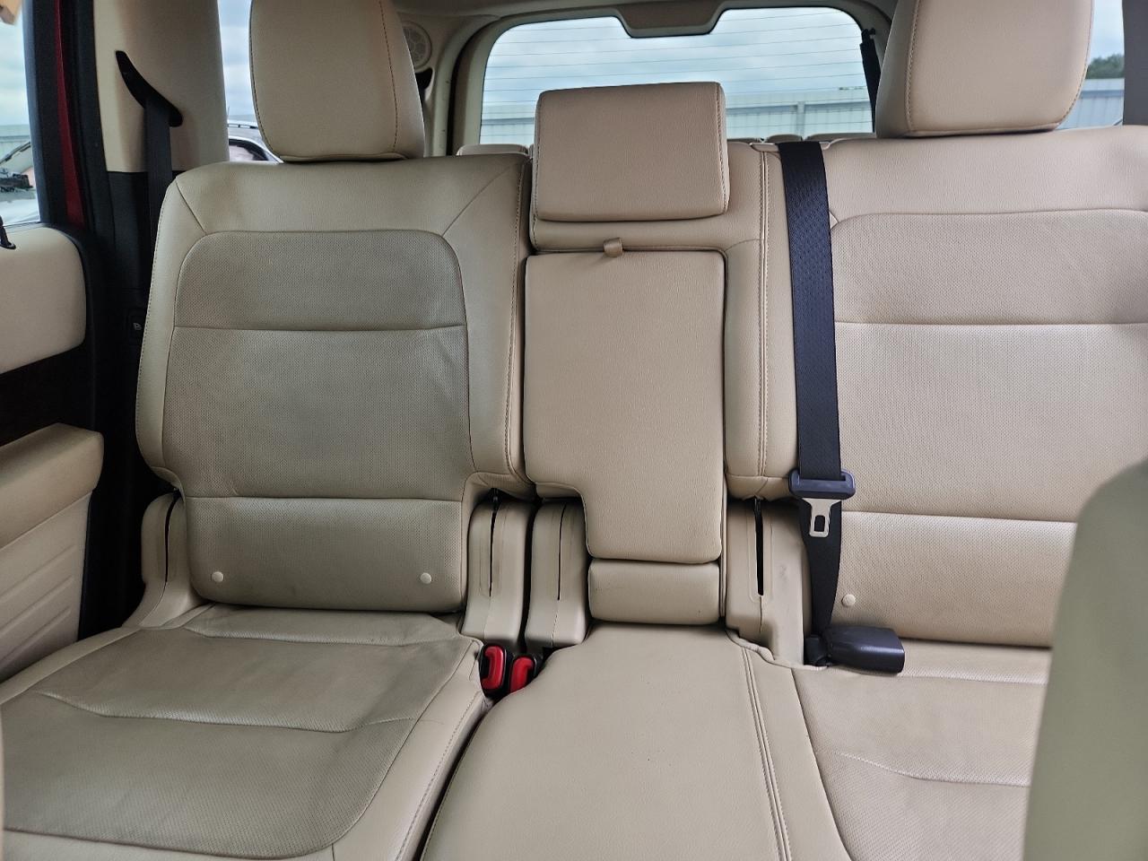 2015 Ford Flex Limited Красный vin: 2FMGK5D81FBA17477