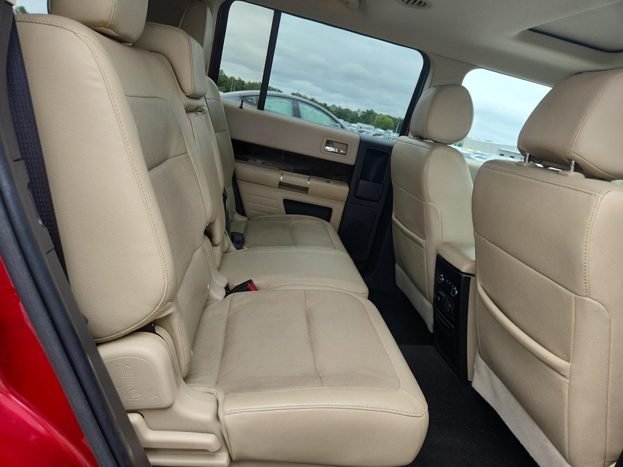 2015 Ford Flex Limited Красный vin: 2FMGK5D81FBA17477