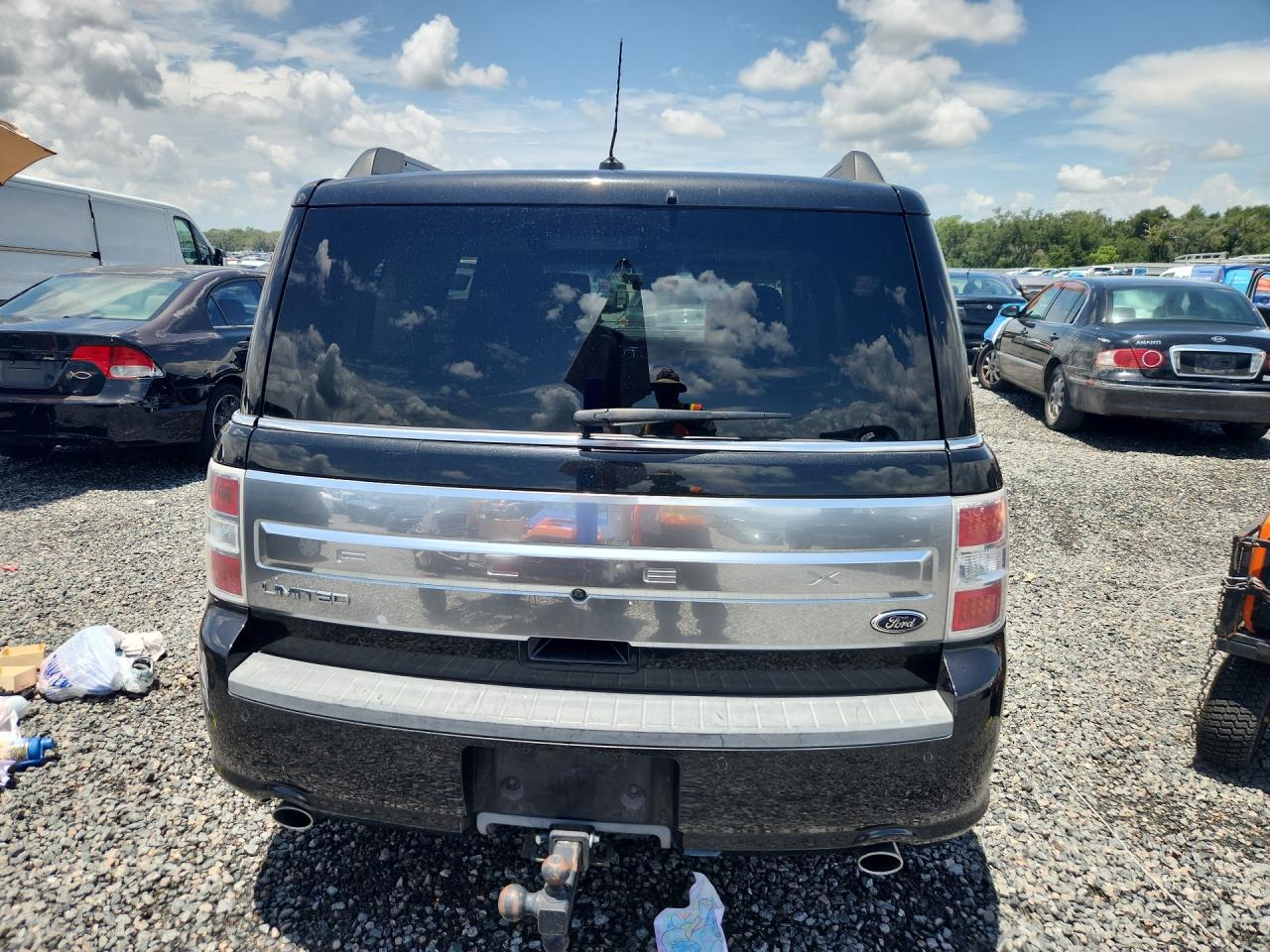 2013 Ford Flex Limited Black vin: 2FMGK5D82DBD20166