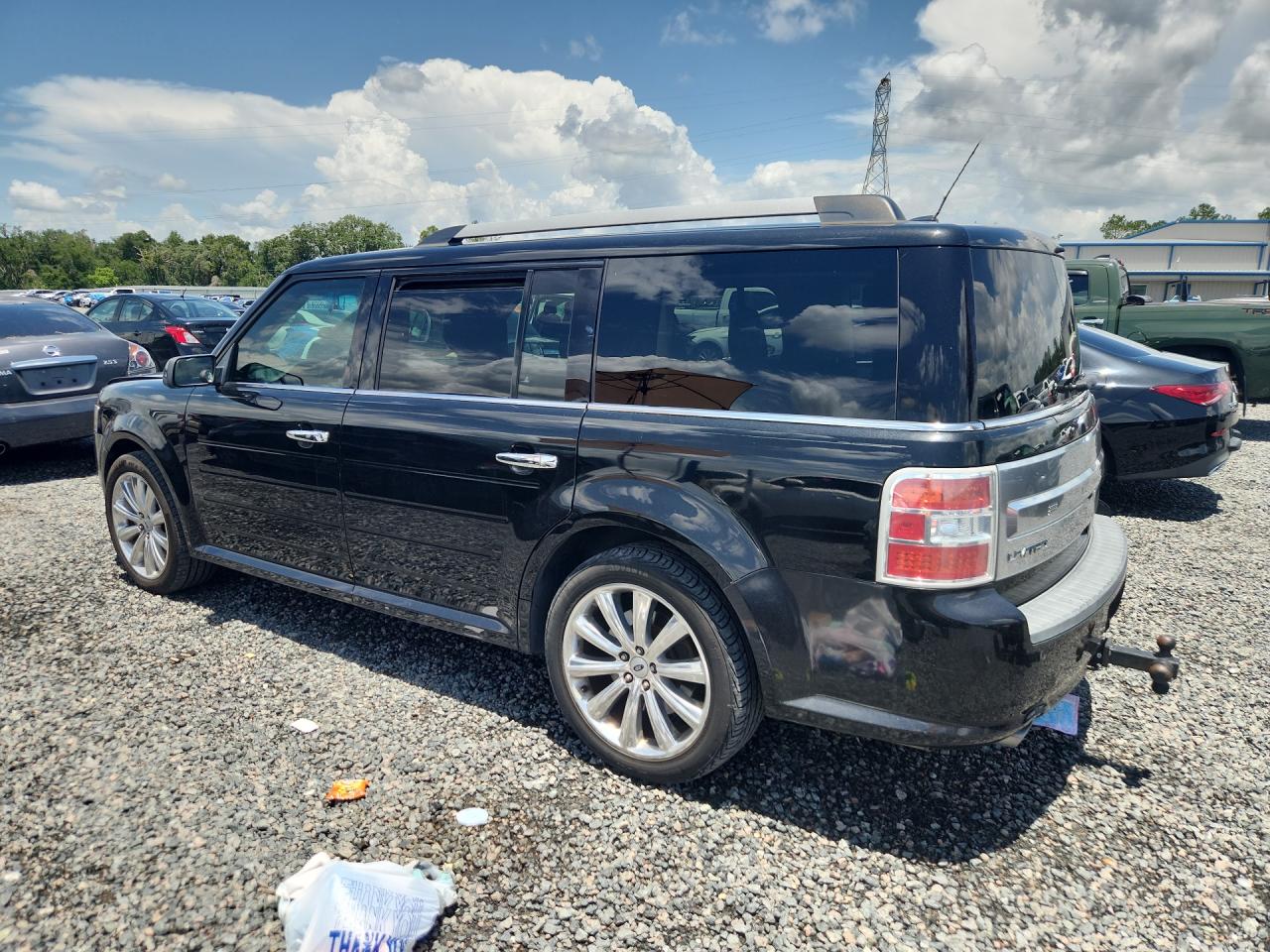 2013 Ford Flex Limited Black vin: 2FMGK5D82DBD20166