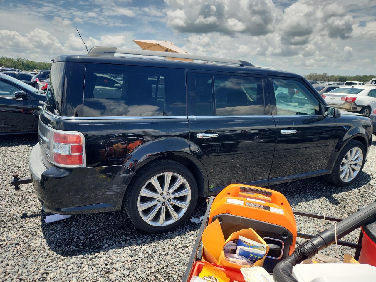 2013 Ford Flex Limited Black vin: 2FMGK5D82DBD20166
