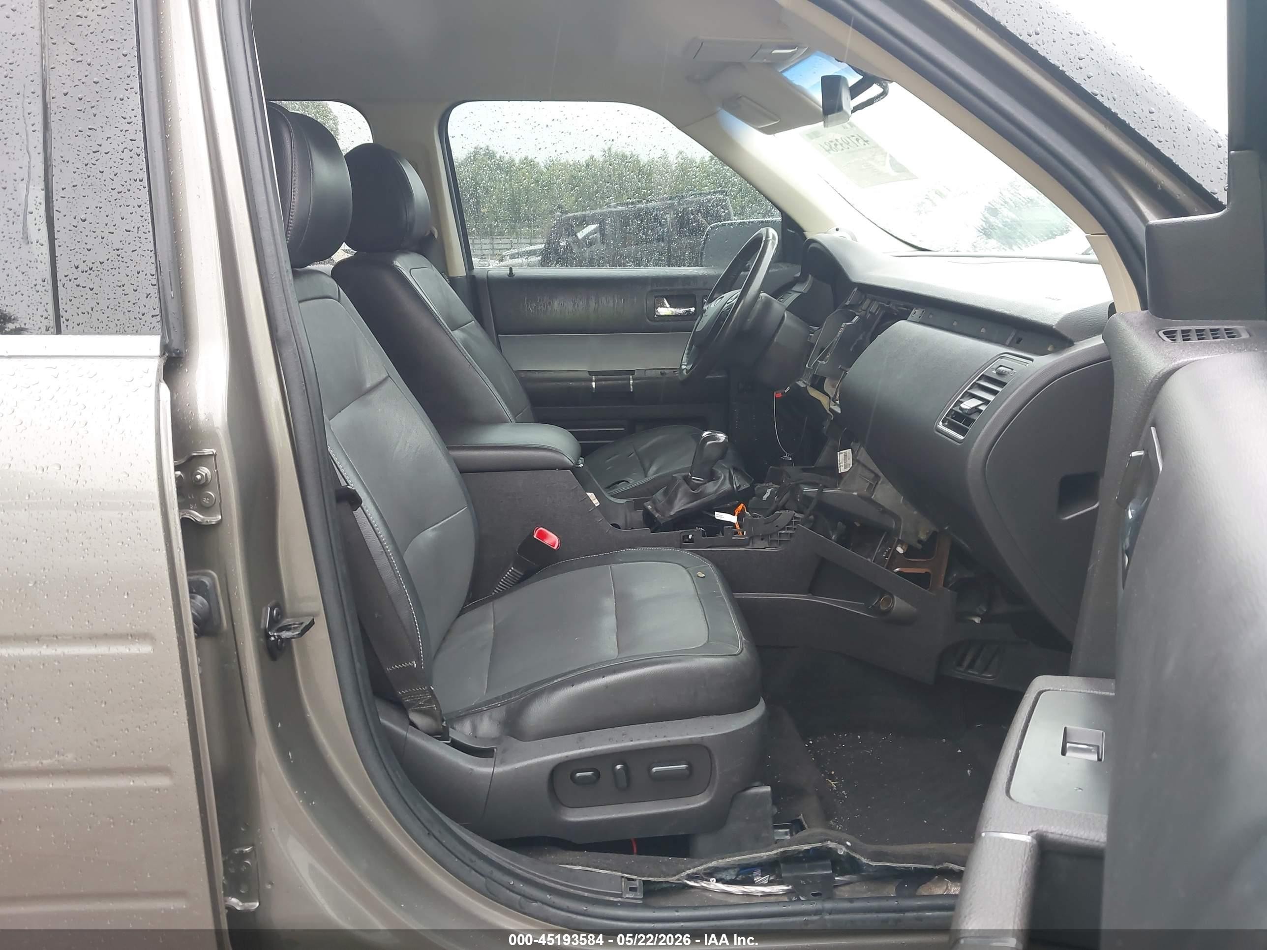 2014 Ford Flex Limited Gray vin: 2FMGK5D82EBD34621