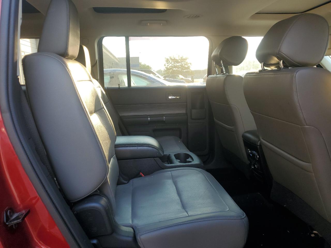 2018 Ford Flex Limited Burgundy vin: 2FMGK5D82JBA22650