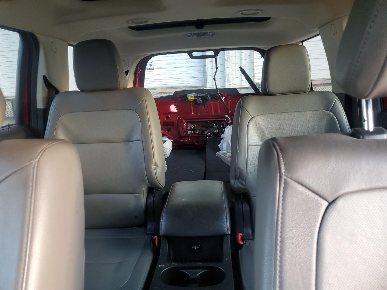 2018 Ford Flex Limited Burgundy vin: 2FMGK5D82JBA22650