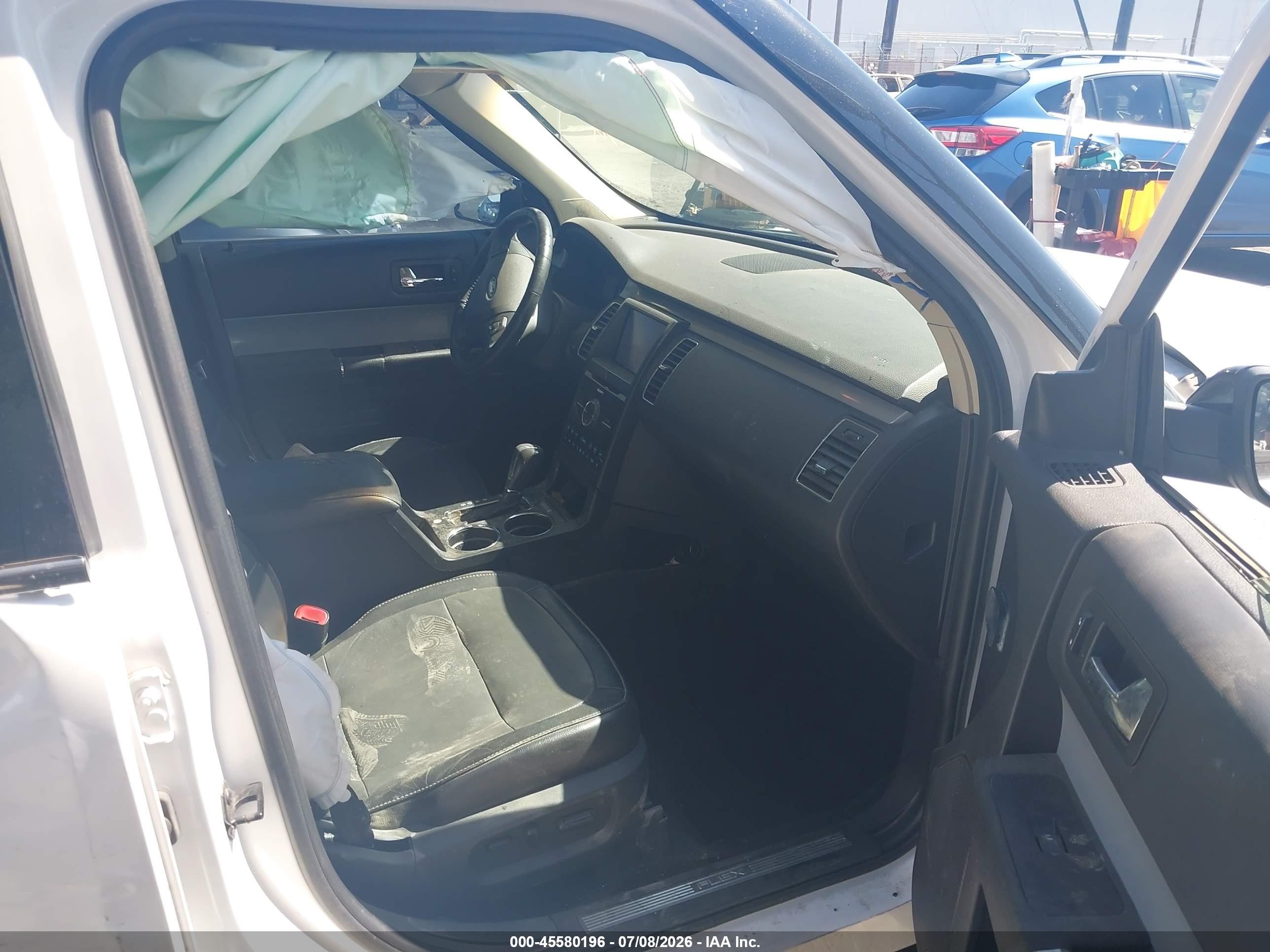 2013 Ford Flex Limited Белый vin: 2FMGK5D83DBD23688