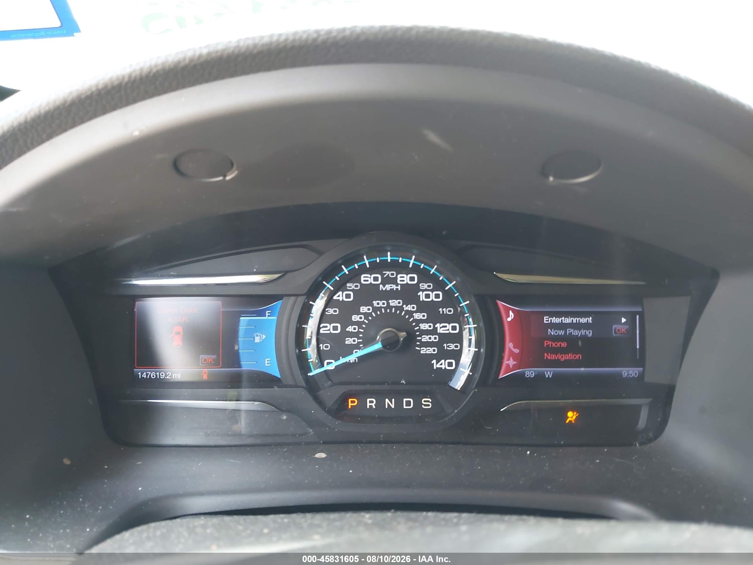 2013 Ford Flex Limited Blue vin: 2FMGK5D83DBD24968