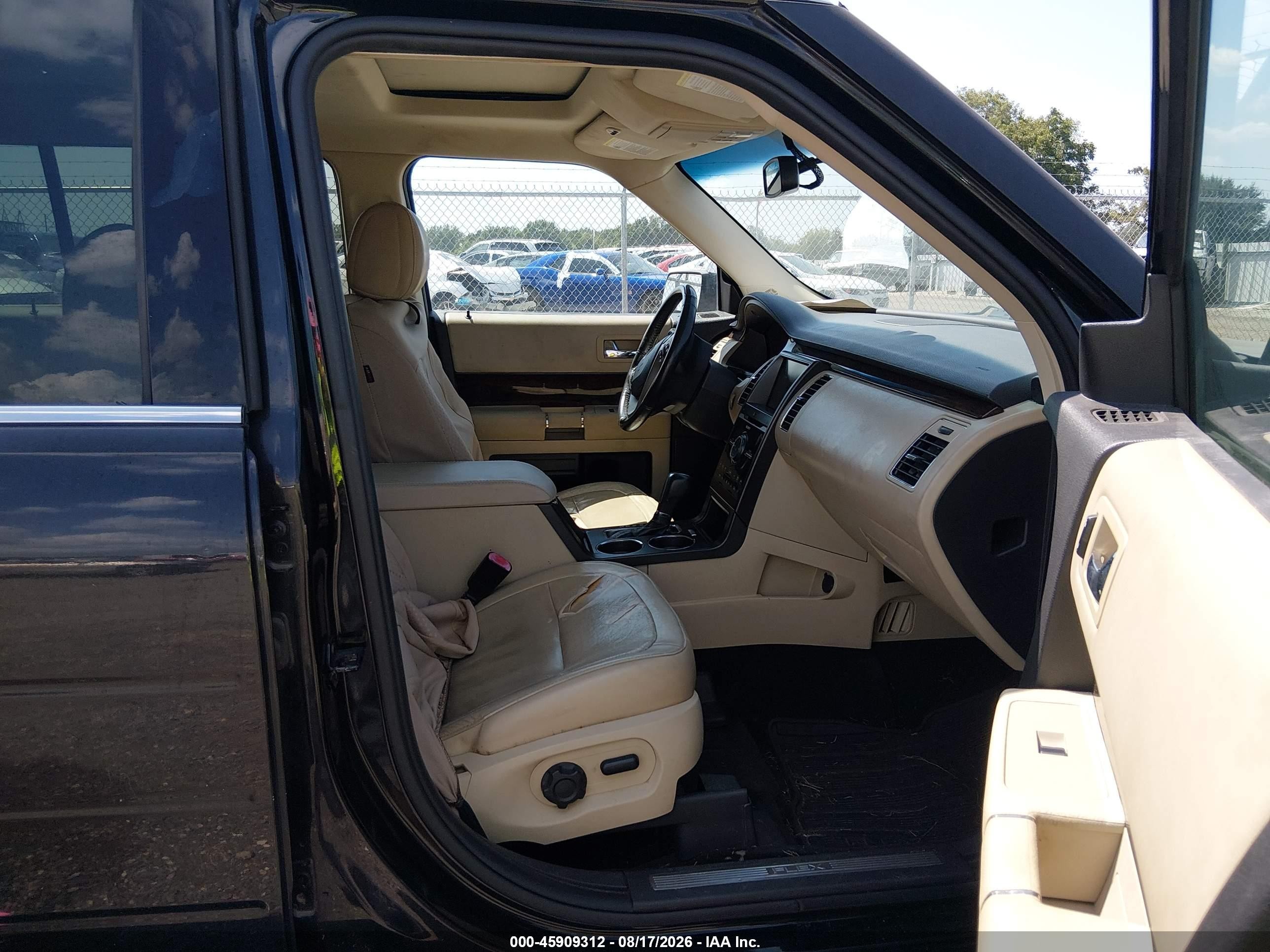 2013 Ford Flex Limited Black vin: 2FMGK5D83DBD33444