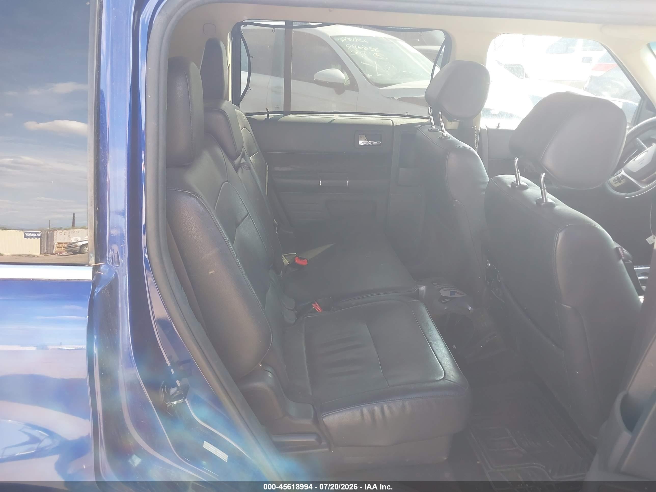 2014 Ford Flex Limited Blue vin: 2FMGK5D83EBD22364