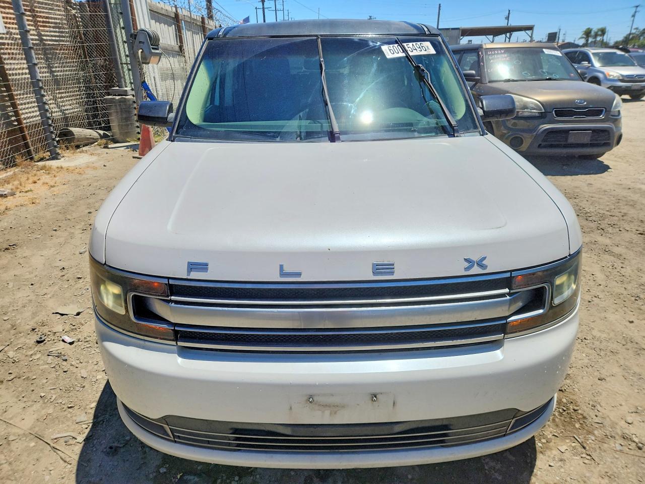 2014 Ford Flex Limited White vin: 2FMGK5D84EBD22731